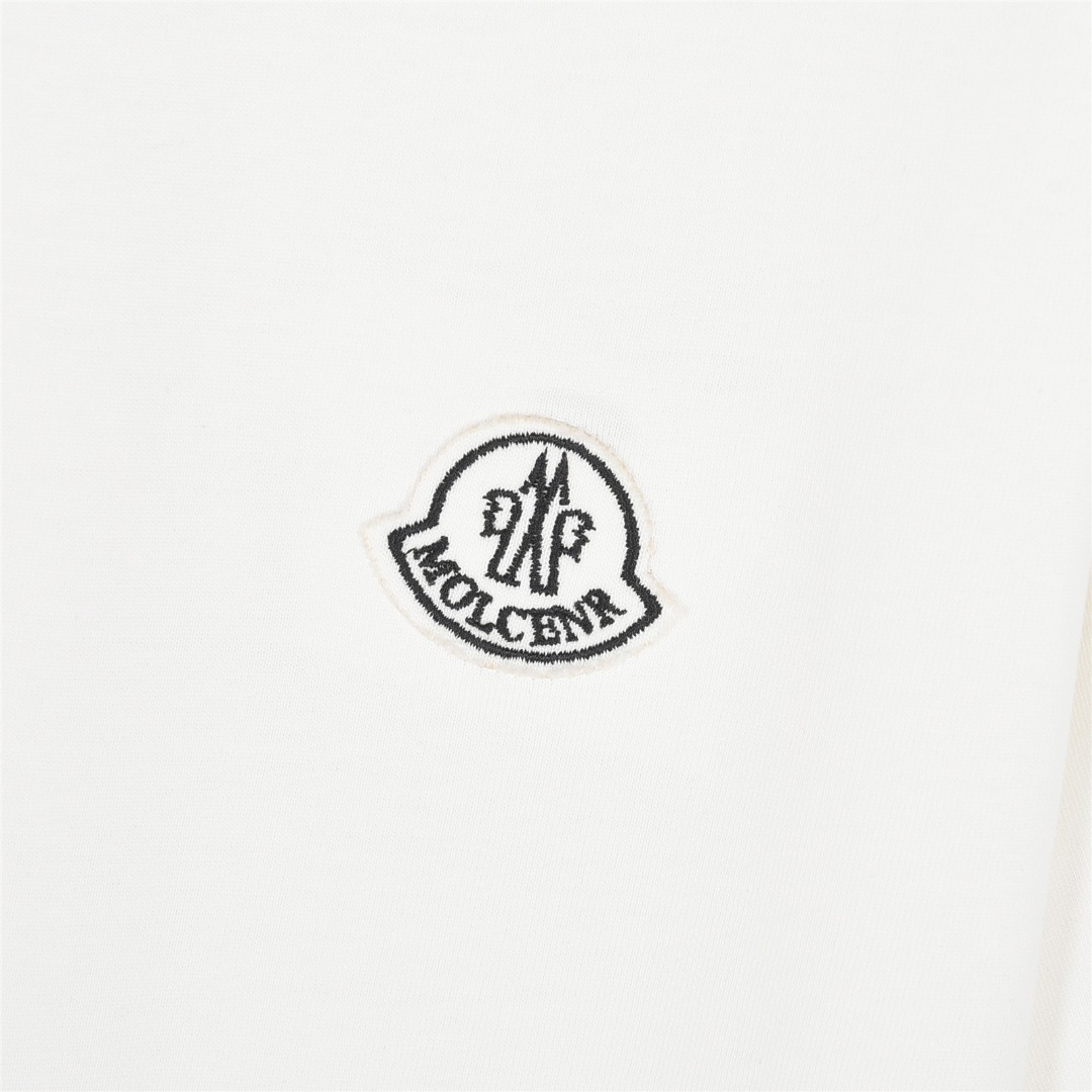 Moncler/蒙口 25ss 徽标小标贴布刺绣短袖T恤