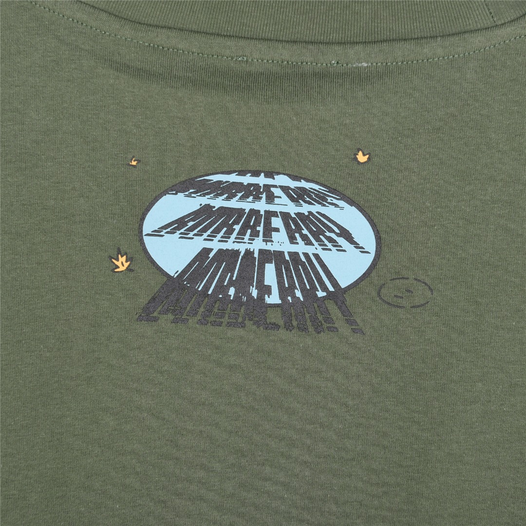 Burberry/ 巴宝莉 25ss 老爷车战马印花短袖T恤绿色 白色