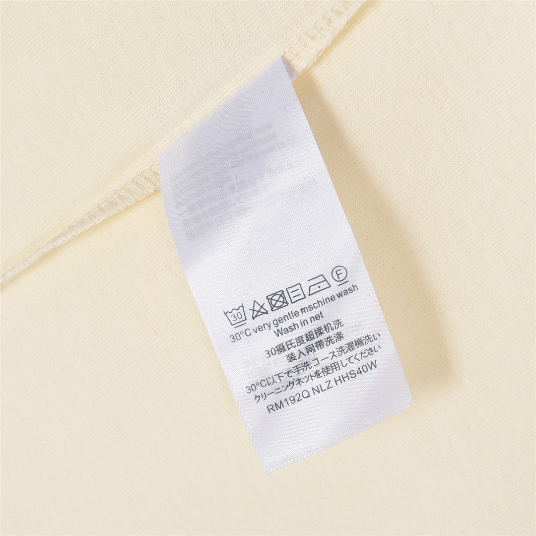 Louis Vuitton/路易威登 扇型四叶草logo刺绣短袖T恤 米白-Chinese UA Cheap High Quatity Brand Clothes Bags handbags Sneakers wholesale wholesaler seller from China Factory suppliers Fashion Clothing Shoes best Quality Beautiful Price Louis Vuitton/路易威登 扇型四叶草logo刺绣短袖T恤 米白