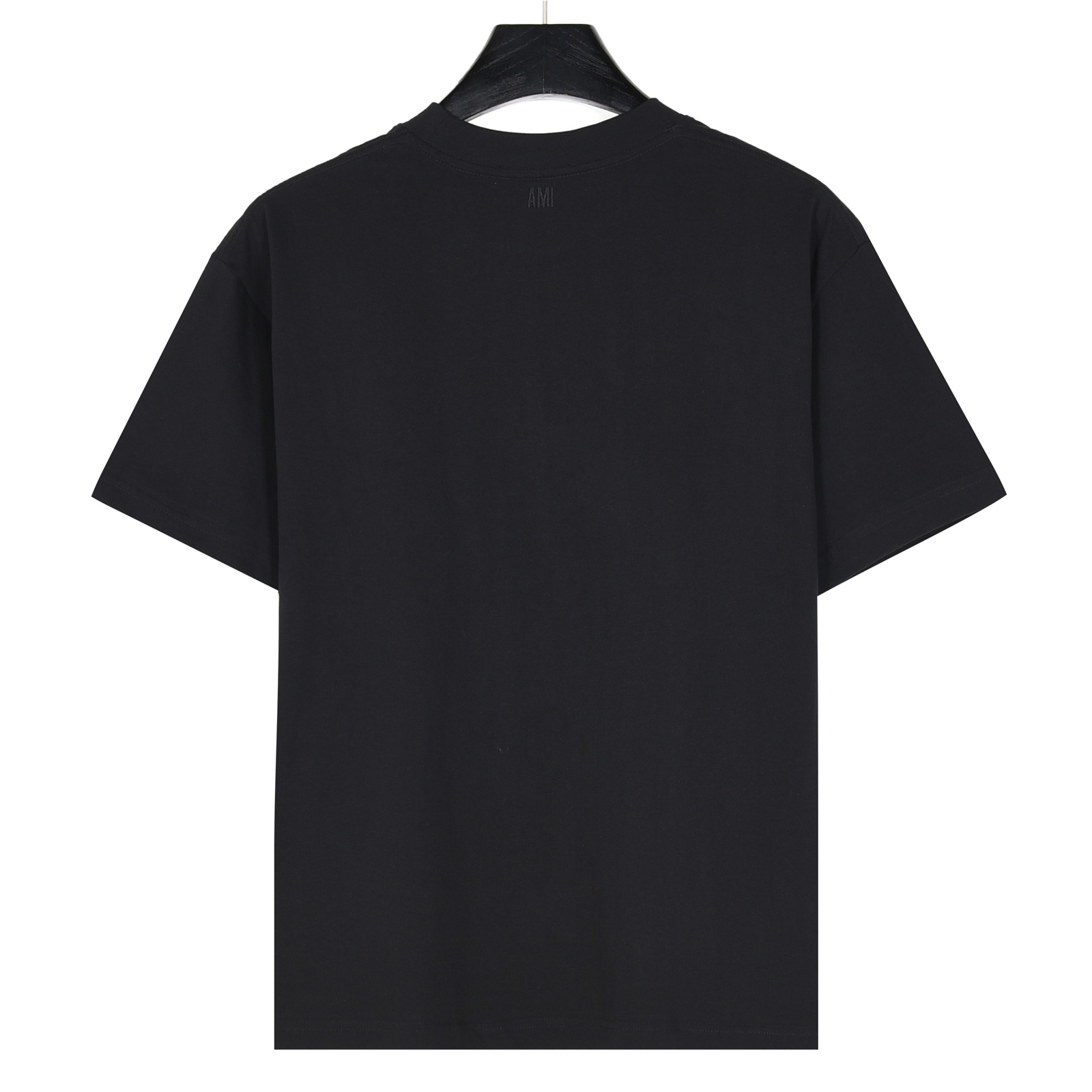 Ami 25ss 立体编织爱心刺绣短袖T恤白色 黑色-Chinese UA Cheap High Quatity Brand Clothes Bags handbags Sneakers wholesale wholesaler seller from China Factory suppliers Fashion Clothing Shoes best Quality Beautiful Price Ami 25ss 立体编织爱心刺绣短袖T恤白色 黑色