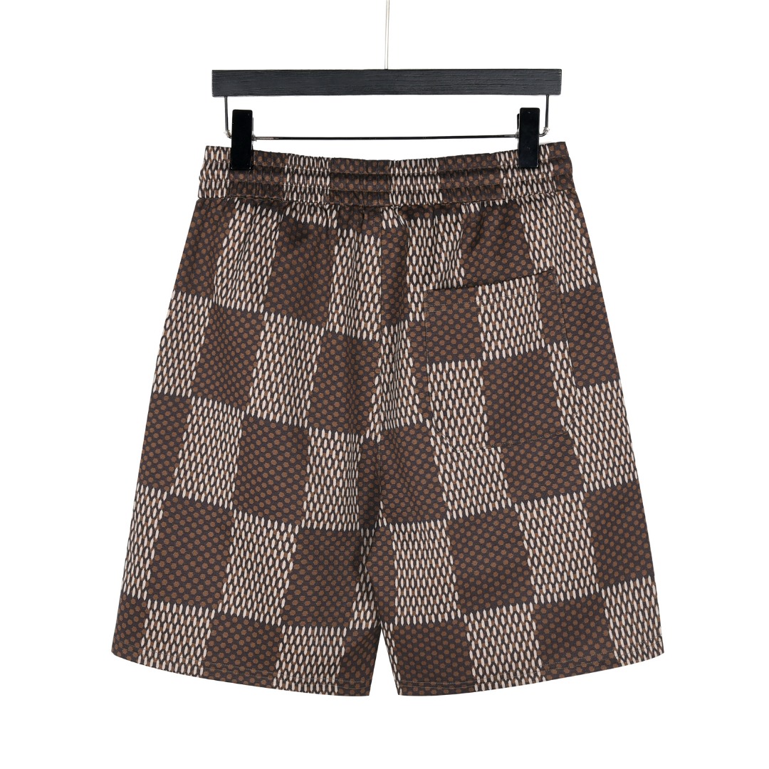 Louis Vuitton/路易威登 25ss 菲董联名棋盘格水钻毛织短裤 黑色 棕色-Chinese UA Cheap High Quatity Brand Clothes Bags handbags Sneakers wholesale wholesaler seller from China Factory suppliers Fashion Clothing Shoes best Quality Beautiful Price Louis Vuitton/路易威登 25ss 菲董联名棋盘格水钻毛织短裤 黑色 棕色