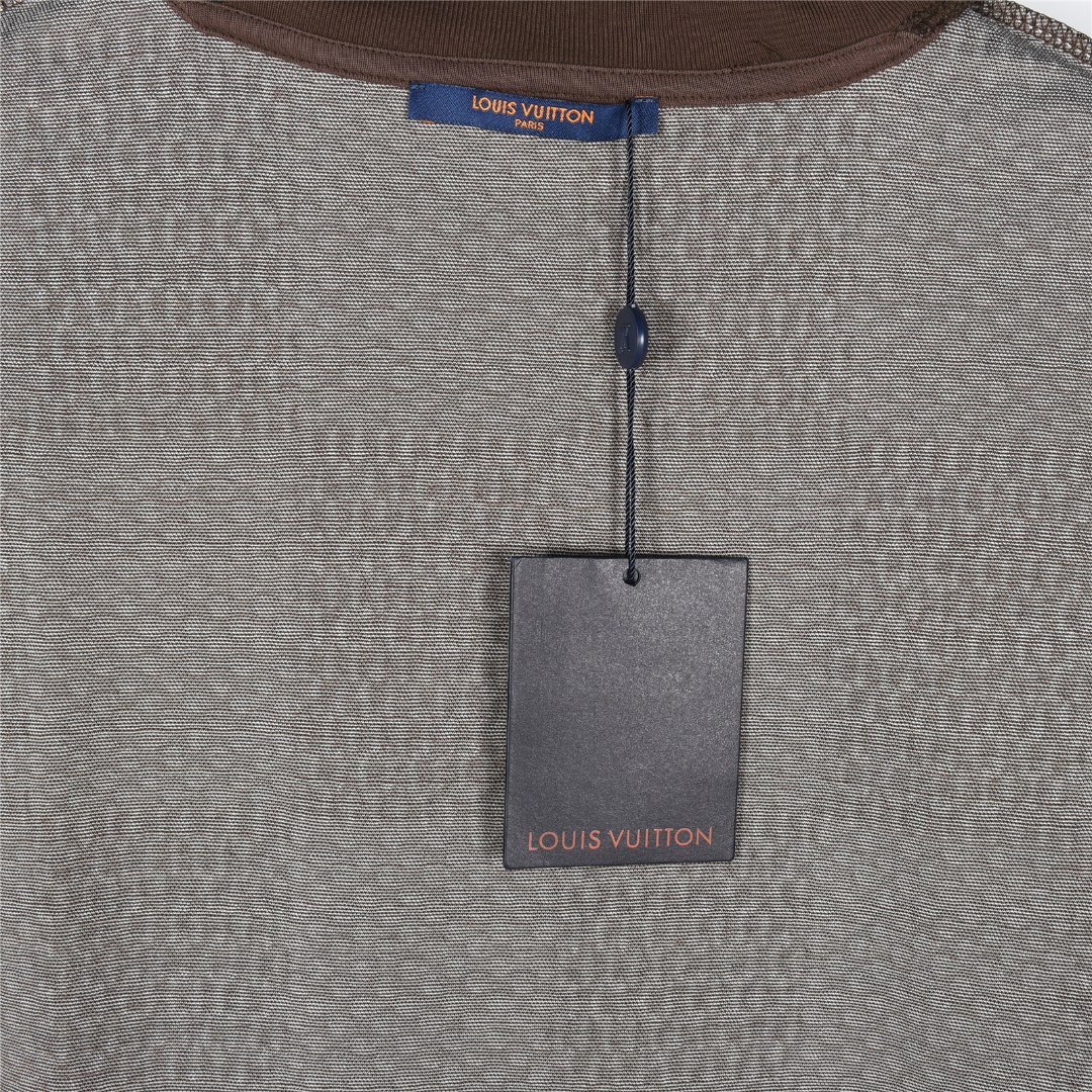 Louis Vuitton/路易威登 25ss 菲董联名棋盘格水钻毛织短袖T恤黑色 棕色-Chinese UA Cheap High Quatity Brand Clothes Bags handbags Sneakers wholesale wholesaler seller from China Factory suppliers Fashion Clothing Shoes best Quality Beautiful Price Louis Vuitton/路易威登 25ss 菲董联名棋盘格水钻毛织短袖T恤黑色 棕色