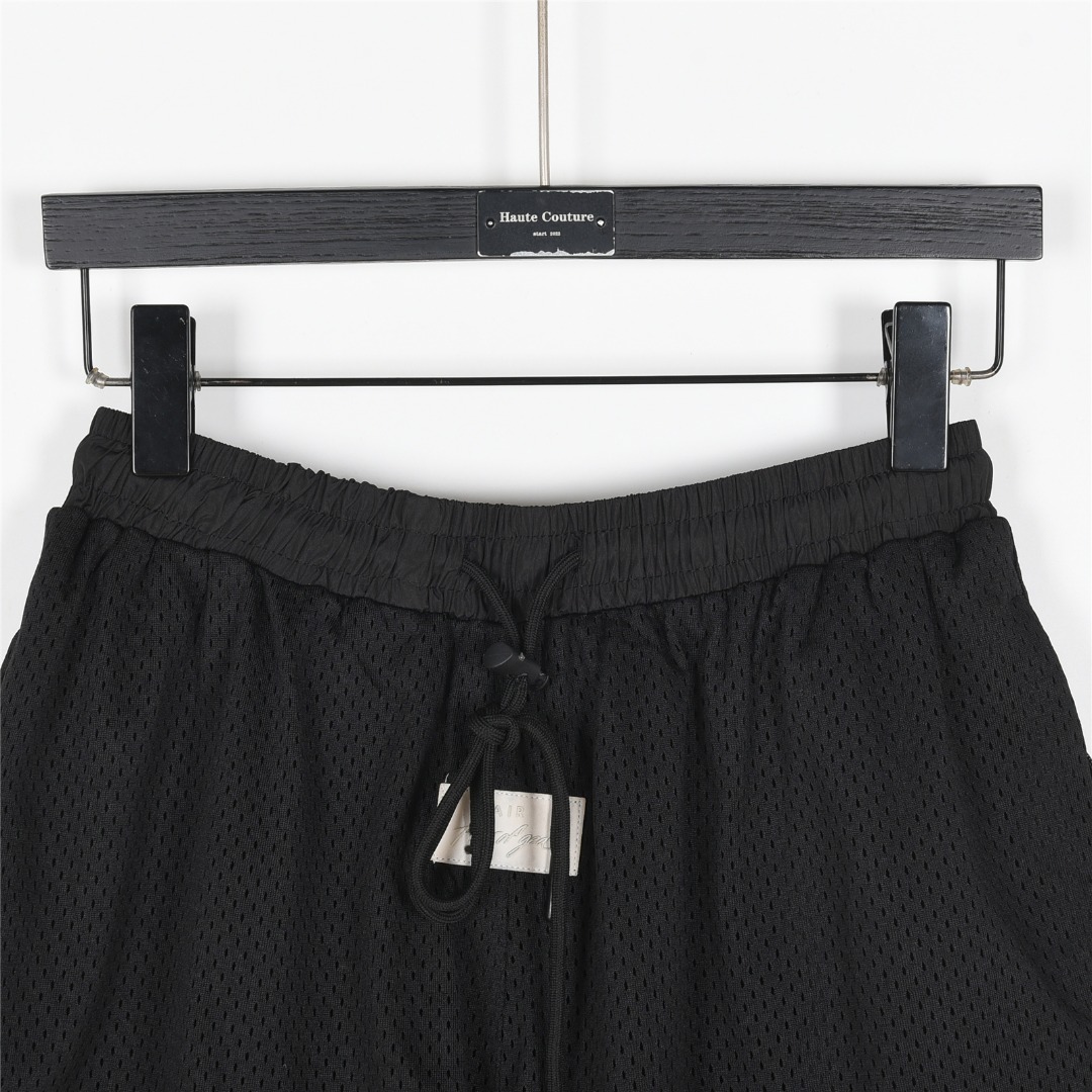 Fear of God & NIKE & NBA 三方联名网眼美式短裤 黑色 杏色