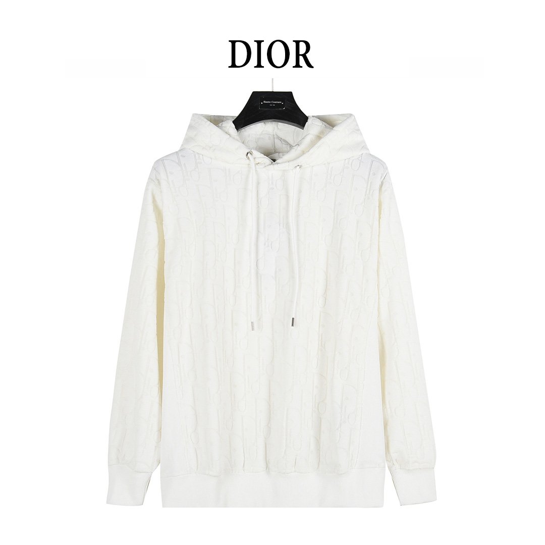 本地自取: 💰240(支持放店)
Dior/迪奥 经典满印暗纹毛巾绣连帽卫衣
连帽长袖帽衫定制棉质毛巾布面料内里舒适细腻抓绒满身
经典Oblique提花下摆贴边斜插口袋侧面针织罗纹袖口底边宽松版型 男女同款
颜色:白色 黑色 棕色
Size:XS-L