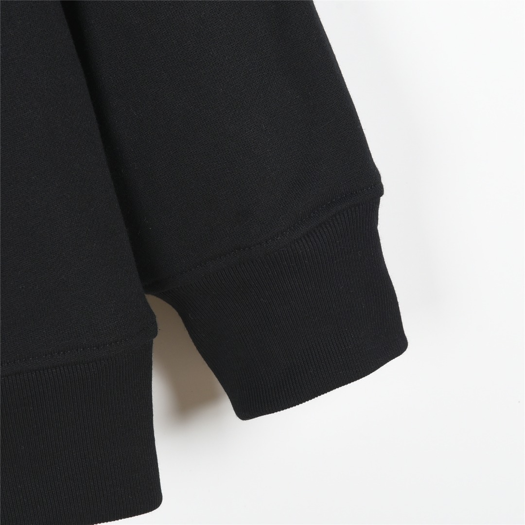 Prada/普拉达 25Fw 侧边尼龙口袋三角标卫衣黑色 白色-Chinese UA Cheap High Quatity Brand Clothes Bags handbags Sneakers wholesale wholesaler seller from China Factory suppliers Fashion Clothing Shoes best Quality Beautiful Price Prada/普拉达 25Fw 侧边尼龙口袋三角标卫衣黑色 白色