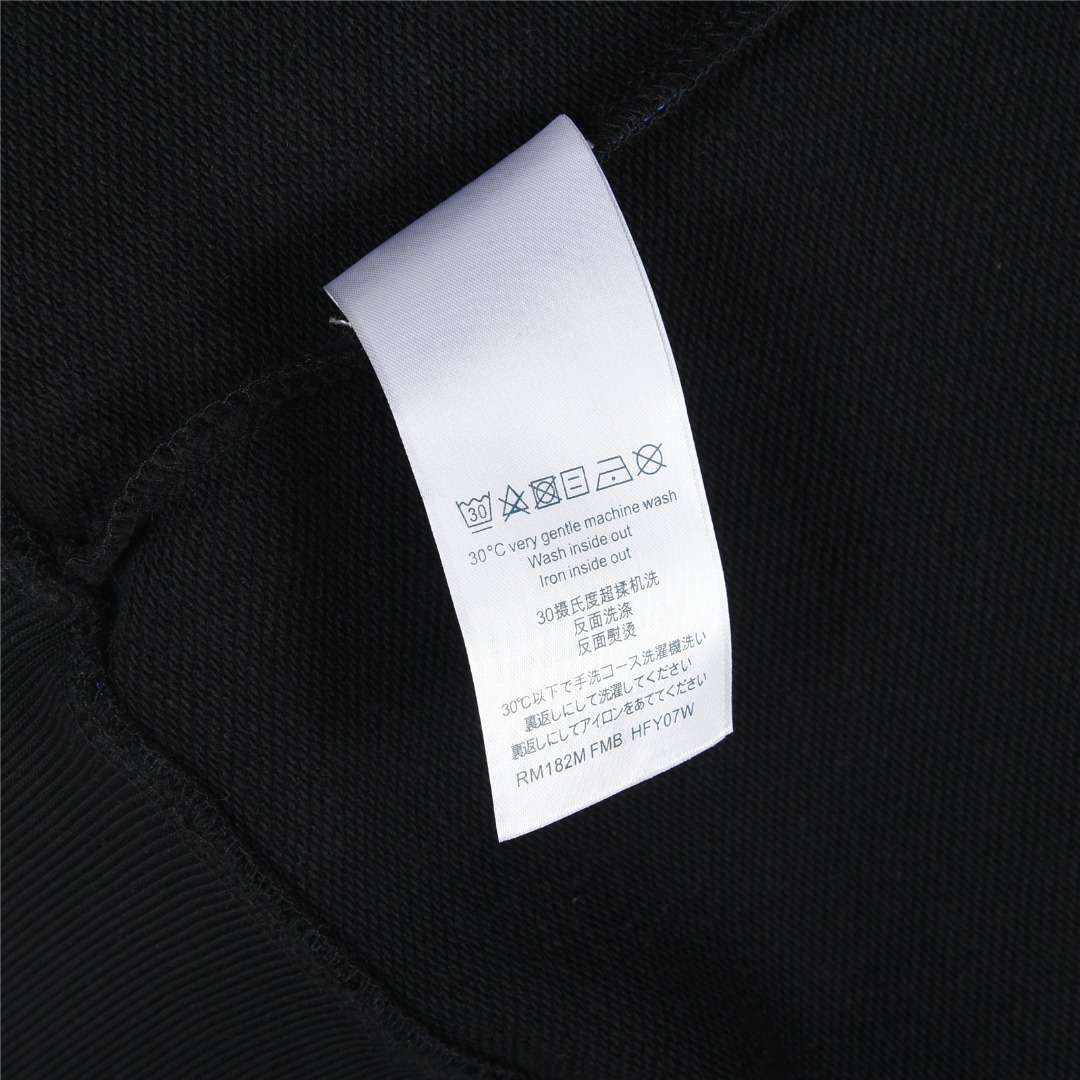 Louis Vuitton/路易威登 25Fw 腰果花系列圆领卫衣黑色 白色