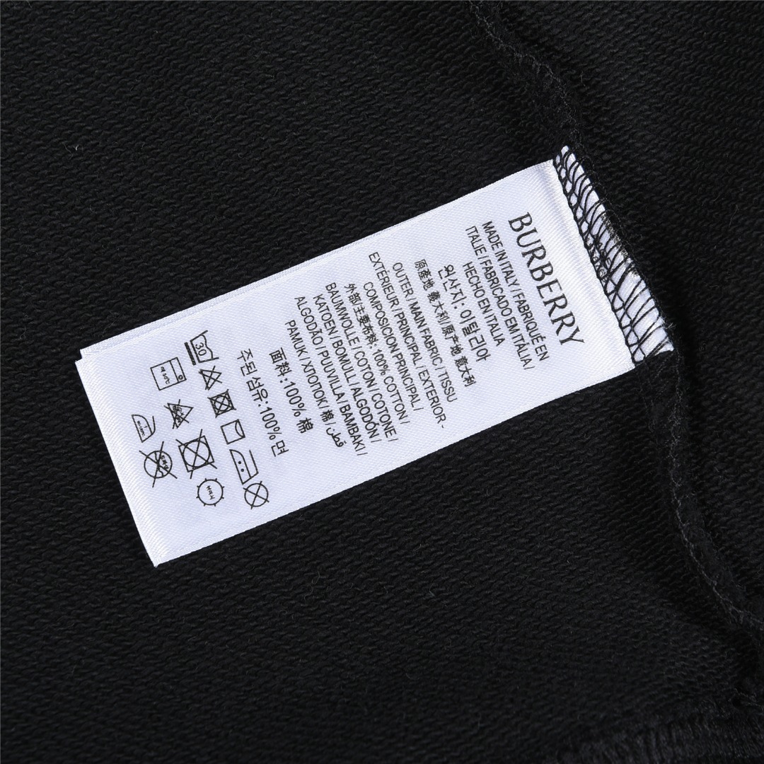 Burberry/巴宝莉 25Fw 格纹领口拼接刺绣字母小标logo卫衣-Chinese UA Cheap High Quatity Brand Clothes Bags handbags Sneakers wholesale wholesaler seller from China Factory suppliers Fashion Clothing Shoes best Quality Beautiful Price Burberry/巴宝莉 25Fw 格纹领口拼接刺绣字母小标logo卫衣