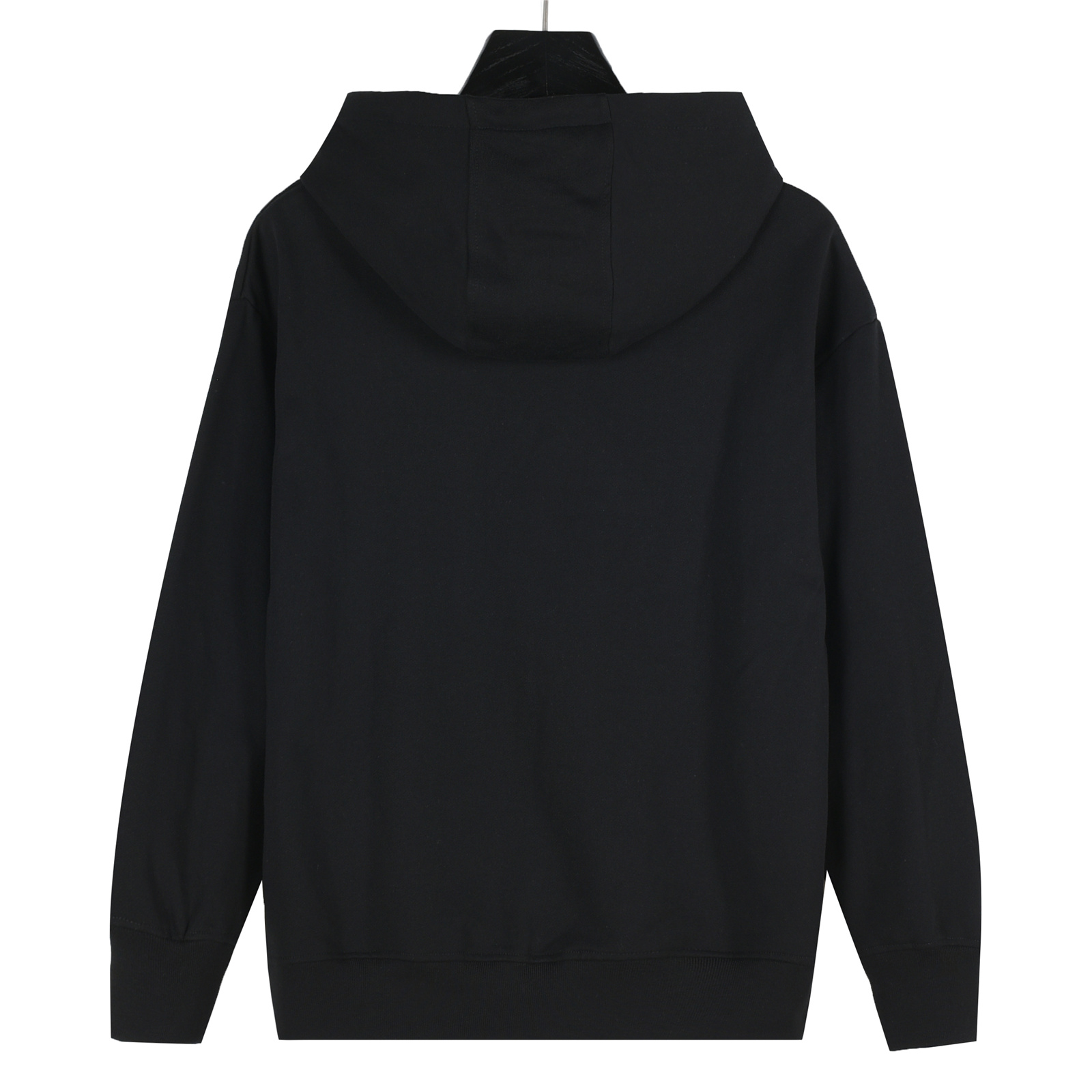 Gucci/古驰 25Fw 刺绣字母连帽卫衣英文字母刺绣连帽卫衣 杏色 黑色