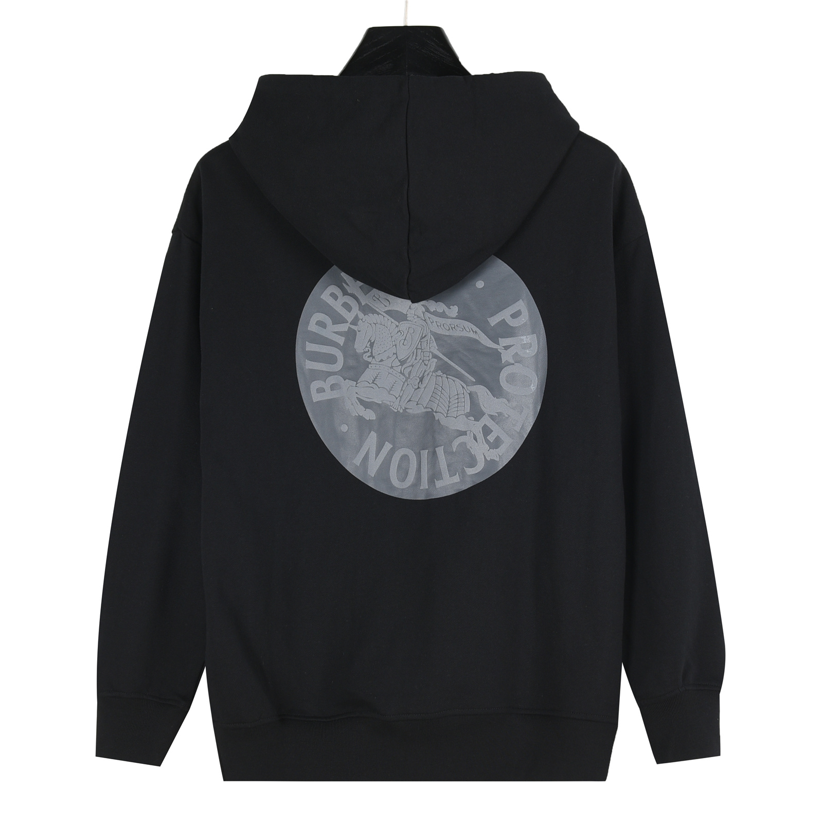 Burberry/巴宝莉 25Fw 胸前徽标刺绣后幅logo发泡印花连帽卫衣白色 黑色-Chinese UA Cheap High Quatity Brand Clothes Bags handbags Sneakers wholesale wholesaler seller from China Factory suppliers Fashion Clothing Shoes best Quality Beautiful Price Burberry/巴宝莉 25Fw 胸前徽标刺绣后幅logo发泡印花连帽卫衣白色 黑色