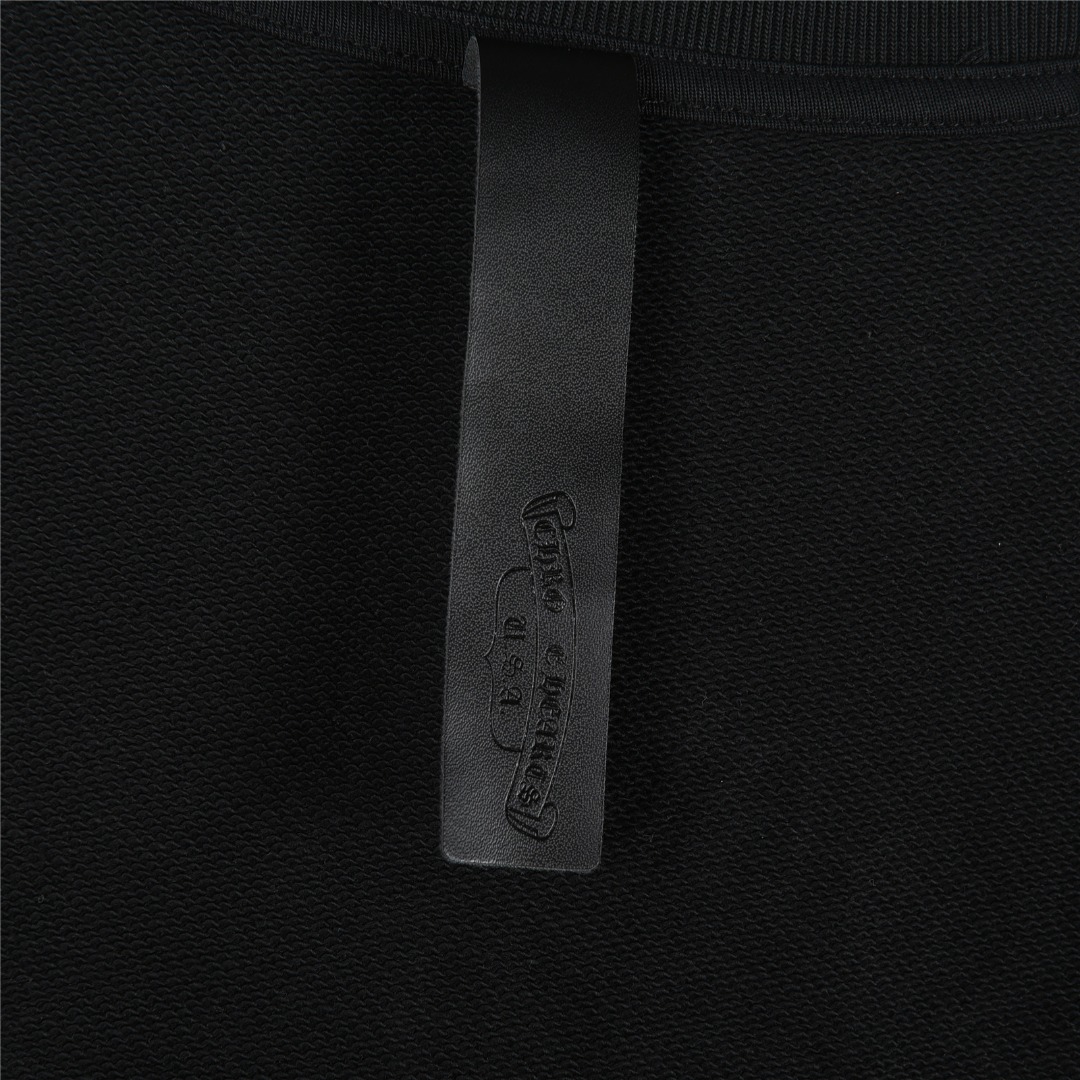 Chrome Hearts/克罗心 前后袖子十字梵文字母大幅印花logo卫衣 白色 黑色-Chinese UA Cheap High Quatity Brand Clothes Bags handbags Sneakers wholesale wholesaler seller from China Factory suppliers Fashion Clothing Shoes best Quality Beautiful Price Chrome Hearts/克罗心 前后袖子十字梵文字母大幅印花logo卫衣 白色 黑色