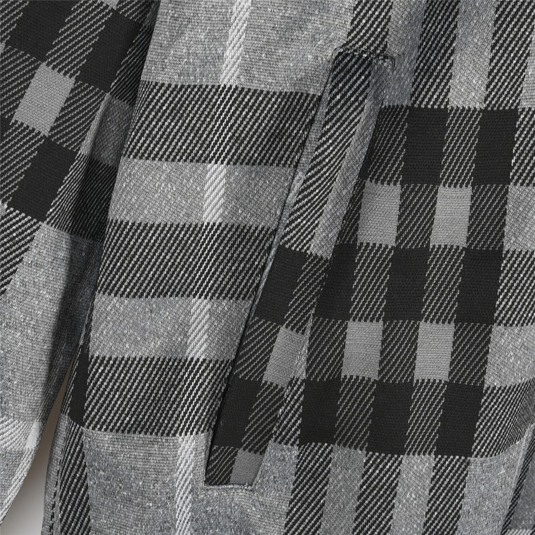 Burberry/巴宝莉 25Fw 胸前徽标格纹战马连帽卫衣 卡其色 灰色-Chinese UA Cheap High Quatity Brand Clothes Bags handbags Sneakers wholesale wholesaler seller from China Factory suppliers Fashion Clothing Shoes best Quality Beautiful Price Burberry/巴宝莉 25Fw 胸前徽标格纹战马连帽卫衣 卡其色 灰色