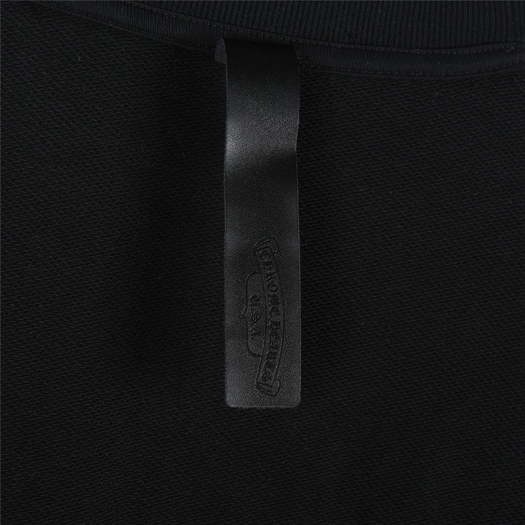 Chrome Hearts/克罗心 25Fw 经典马蹄十字架logo印花圆领卫衣 白色 黑色-Chinese UA Cheap High Quatity Brand Clothes Bags handbags Sneakers wholesale wholesaler seller from China Factory suppliers Fashion Clothing Shoes best Quality Beautiful Price Chrome Hearts/克罗心 25Fw 经典马蹄十字架logo印花圆领卫衣 白色 黑色