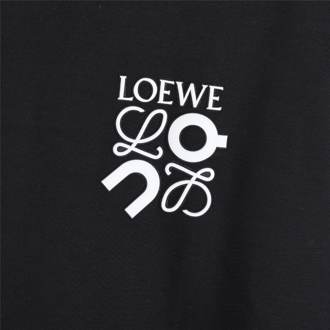 Loewe罗意威 & on昂跑 25Fw 联名徽标logo压胶印花长T恤 购白色黑色-Chinese UA Cheap High Quatity Brand Clothes Bags handbags Sneakers wholesale wholesaler seller from China Factory suppliers Fashion Clothing Shoes best Quality Beautiful Price Loewe罗意威 & on昂跑 25Fw 联名徽标logo压胶印花长T恤 购白色黑色