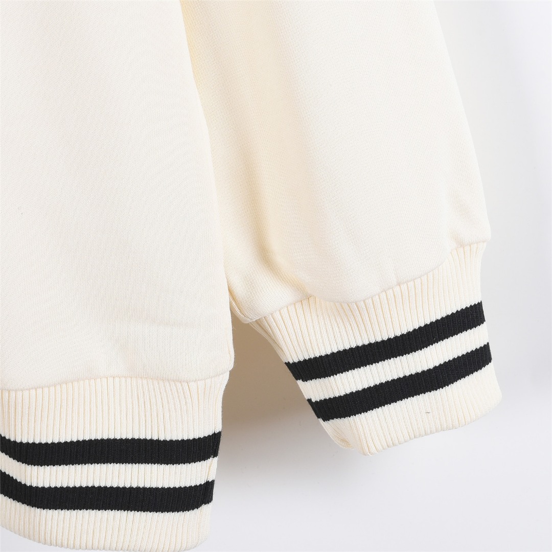 Prada 普拉达 25Fw 撞色螺纹贴布字母刺绣圆领卫衣-Chinese UA Cheap High Quatity Brand Clothes Bags handbags Sneakers wholesale wholesaler seller from China Factory suppliers Fashion Clothing Shoes best Quality Beautiful Price Prada 普拉达 25Fw 撞色螺纹贴布字母刺绣圆领卫衣