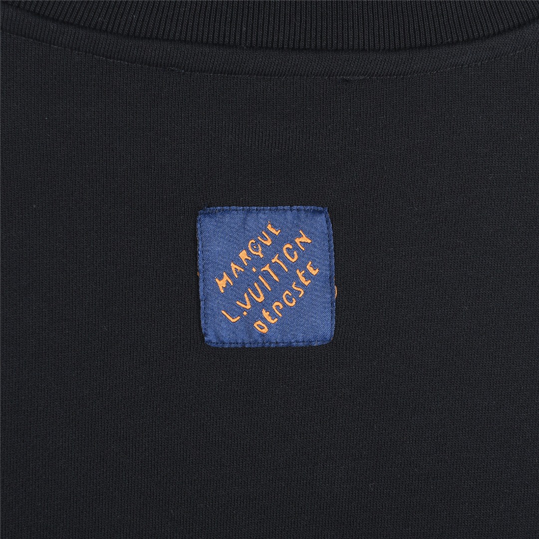 Louis Vuitton/路易威登 25Fw 垂钓者风景刺绣圆领卫衣