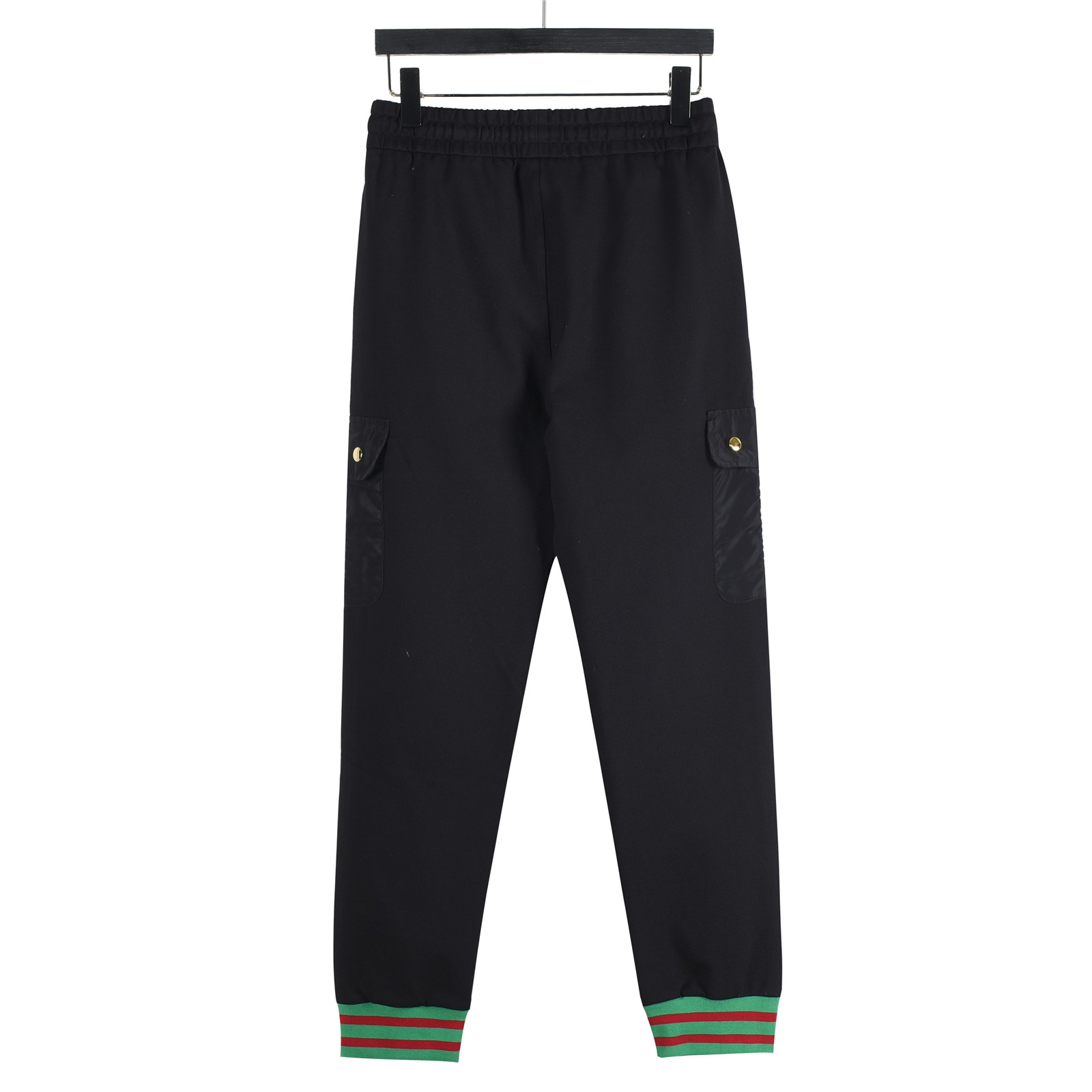 Gucci/古驰 25Fw 侧口袋织带拼接工装套装长裤