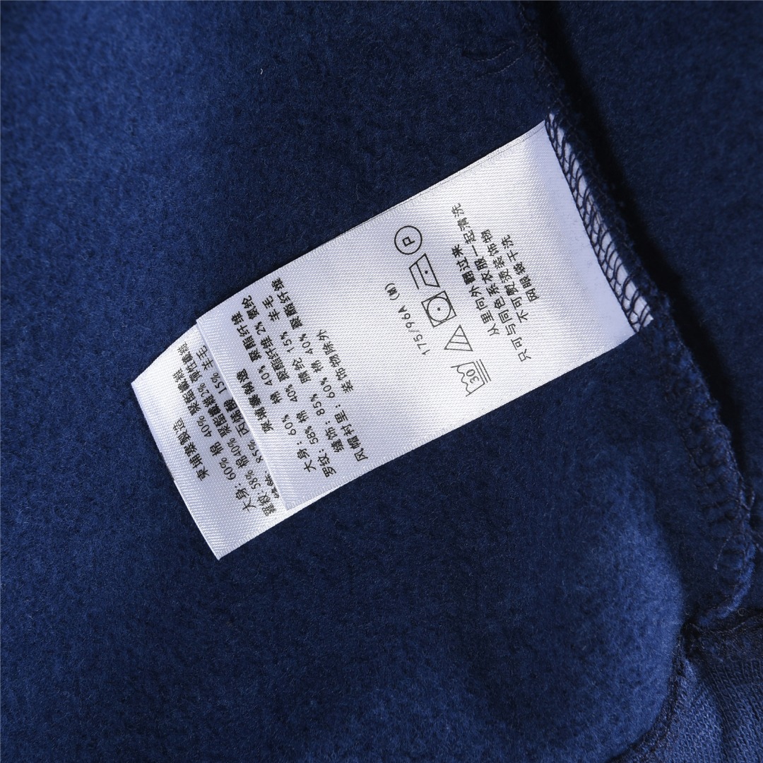 Ralph Lauren/拉夫劳伦 胸前毛巾绣logo薄绒连帽卫衣 灰色 蓝色