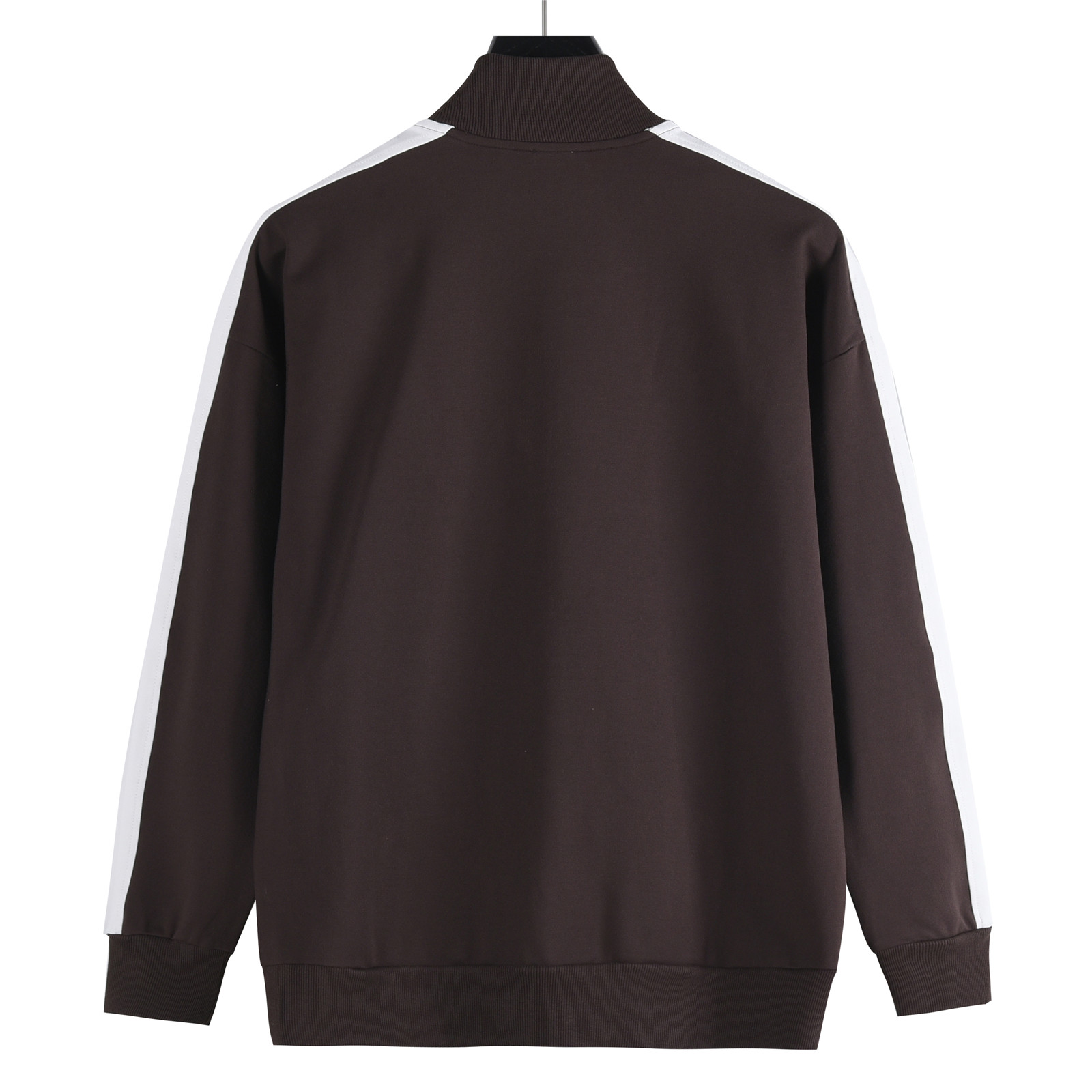 Loewe/罗意威 25Fw 拼色织带徽标刺绣套装拉链外套 棕色