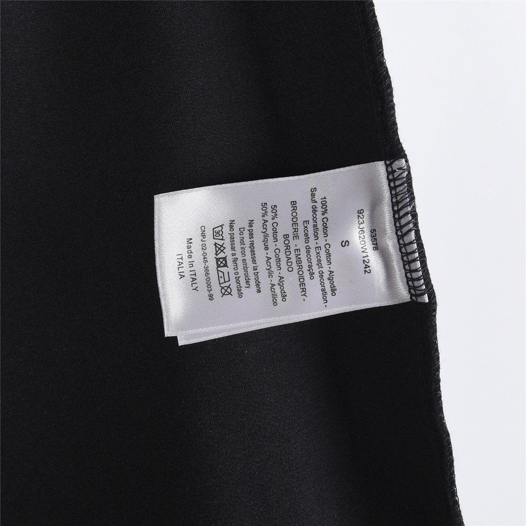 Dior/迪奥 25Fw 撞色拼接老花字母满印套装长裤 卡其色
