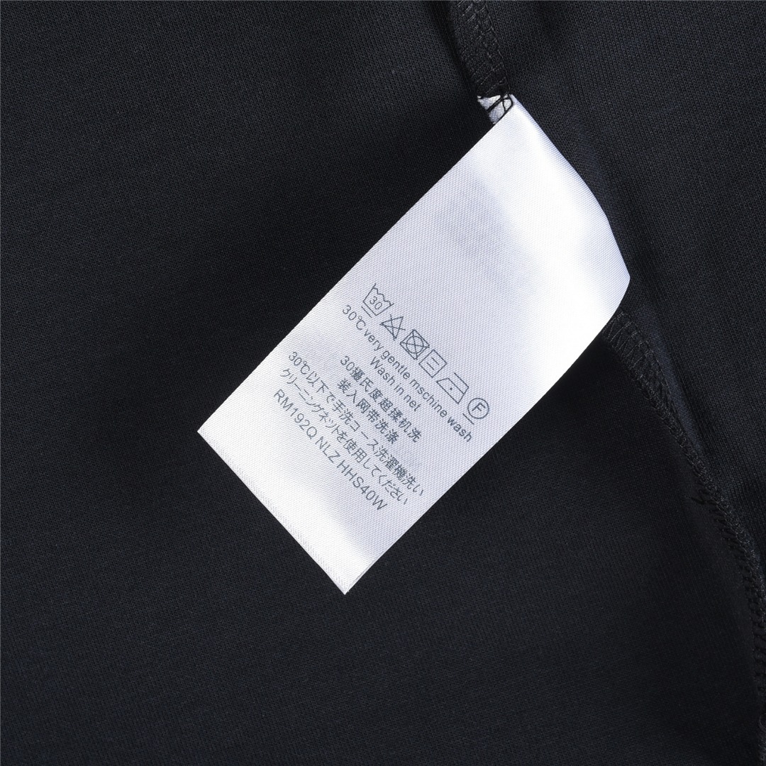 LouisVuitton/路易威登25Fw 文化风景图案元素刺绣长袖T恤