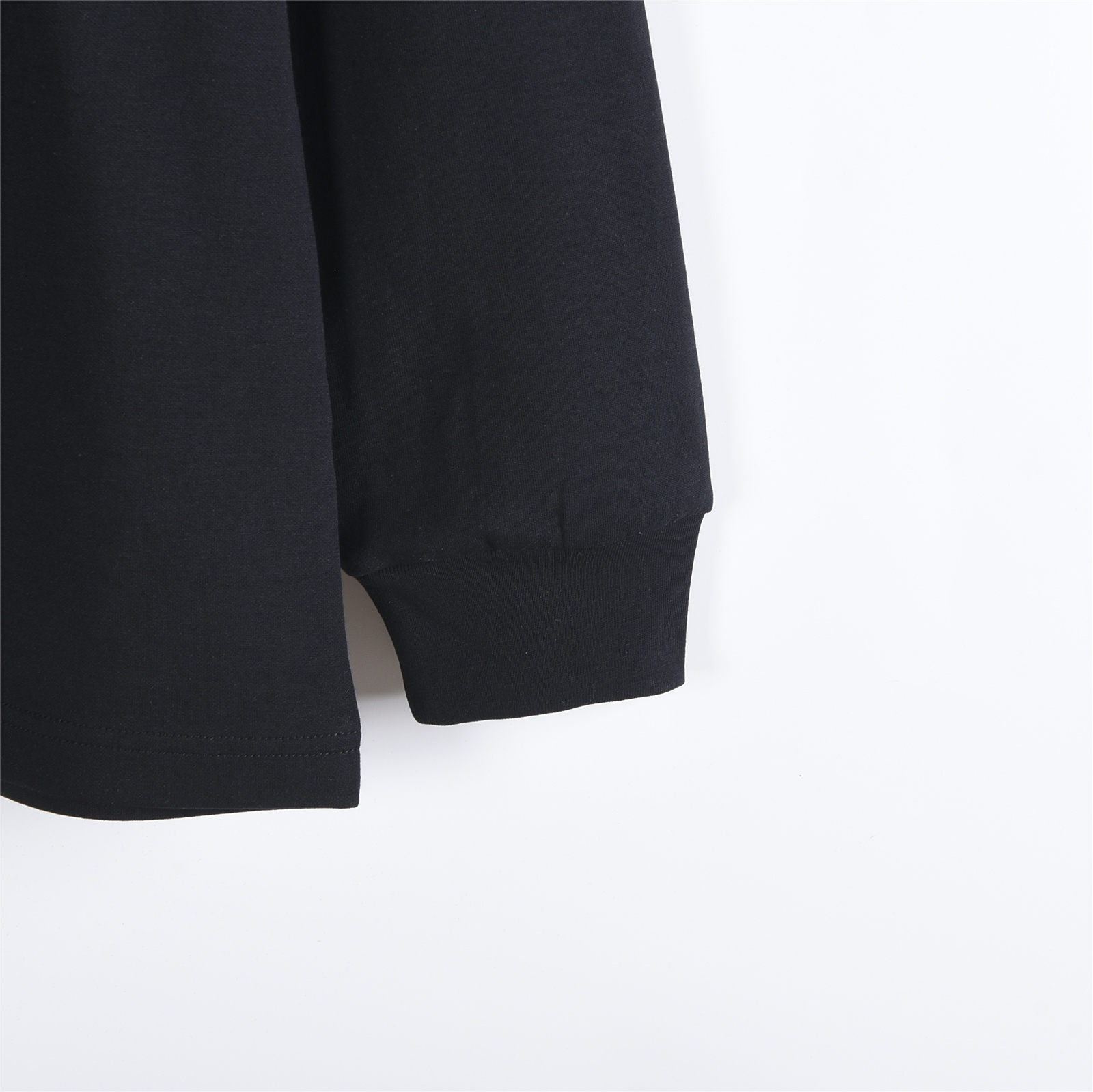 Givenchy/纪梵希 25Fw 宫格logo字母刺绣长袖T恤 黑色 白色
