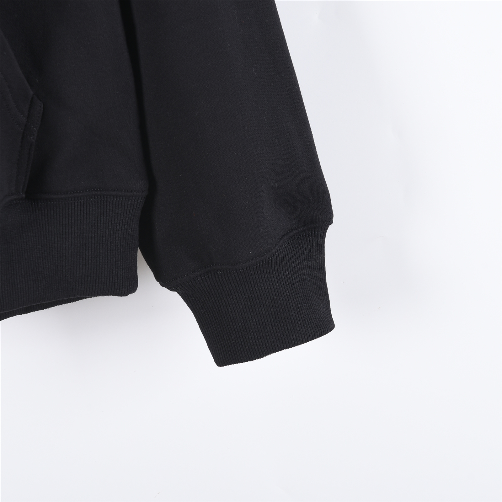 Celine/赛琳 字母logo织带连帽卫衣 黑色 灰色