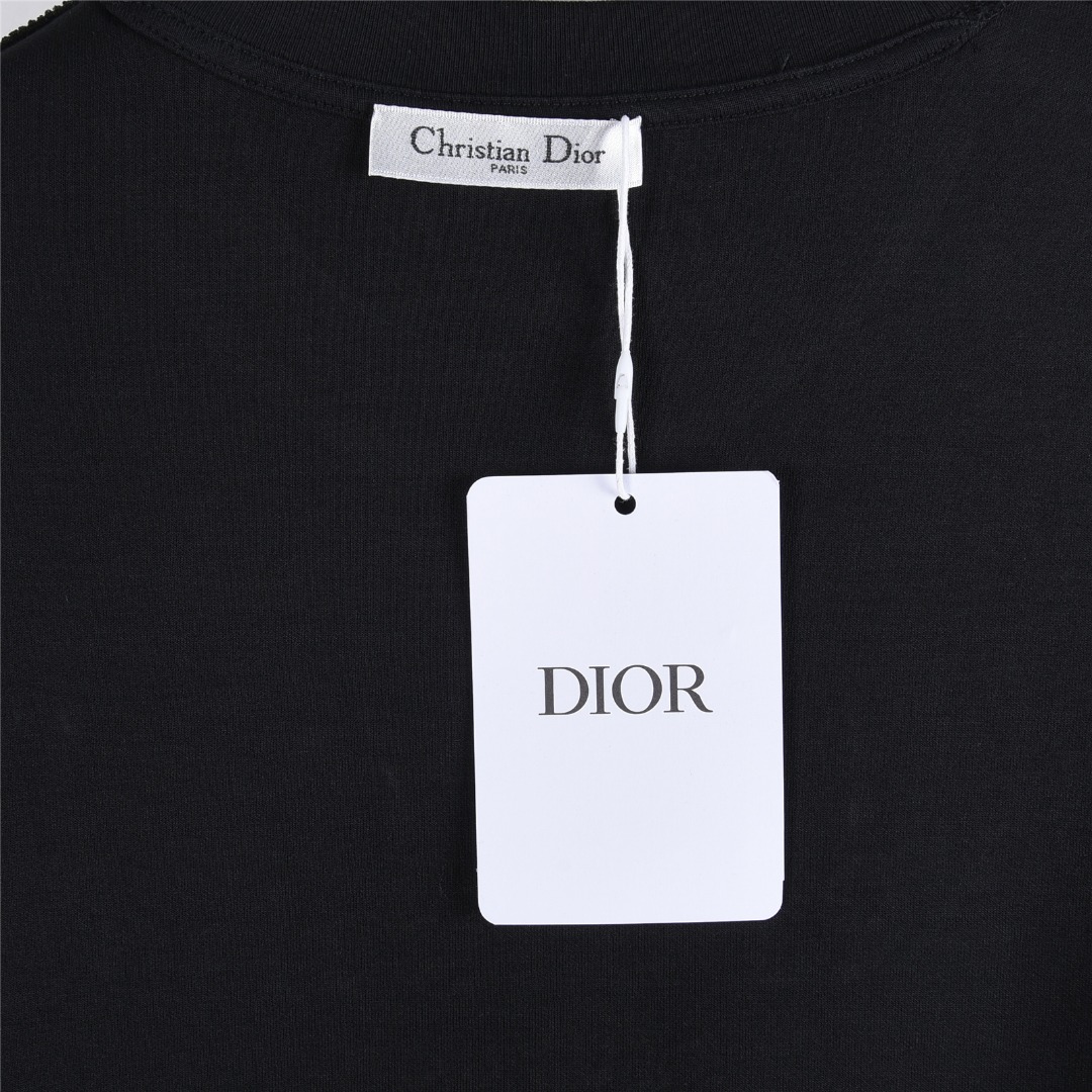 Dior/迪奥 25Fw 克里斯汀1947标志刺绣长袖T恤