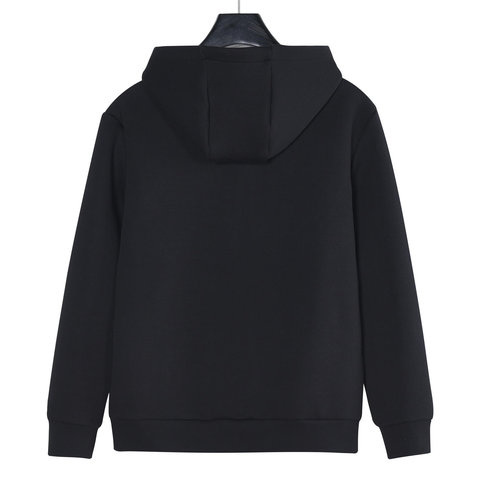 PRADA/普拉达 25Fw 红logo饰条胶条空气层双拉链连帽外套