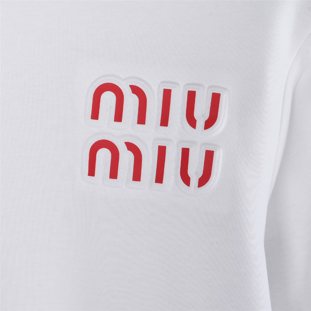 MiuMiu 缪缪 25Fw 后背织带大logo提花拼接卫衣-Chinese UA Cheap High Quatity Brand Clothes Bags handbags Sneakers wholesale wholesaler seller from China Factory suppliers Fashion Clothing Shoes best Quality Beautiful Price MiuMiu 缪缪 25Fw 后背织带大logo提花拼接卫衣