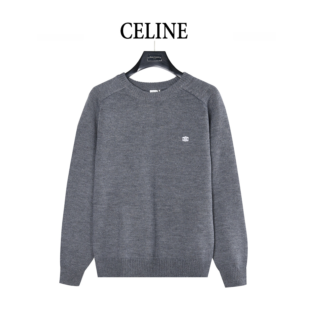 本地自取💰260(支持放店)
CELINE赛琳 凯旋门及后背字母毛巾绣圆领毛衣
原版杭州国专7900购入,近期的一款热门毛衣,
定纺染纱成分,100%羊毛纱线,
所以裸穿也绝对亲肤超级柔软了,
刺绣采用TAJIMA进口机台加工,后背
定制辅料,做工品质还是非常好的,适合秋冬搭配,版型宽松。
颜色:黑色,白色, 灰色
Size:XS-L