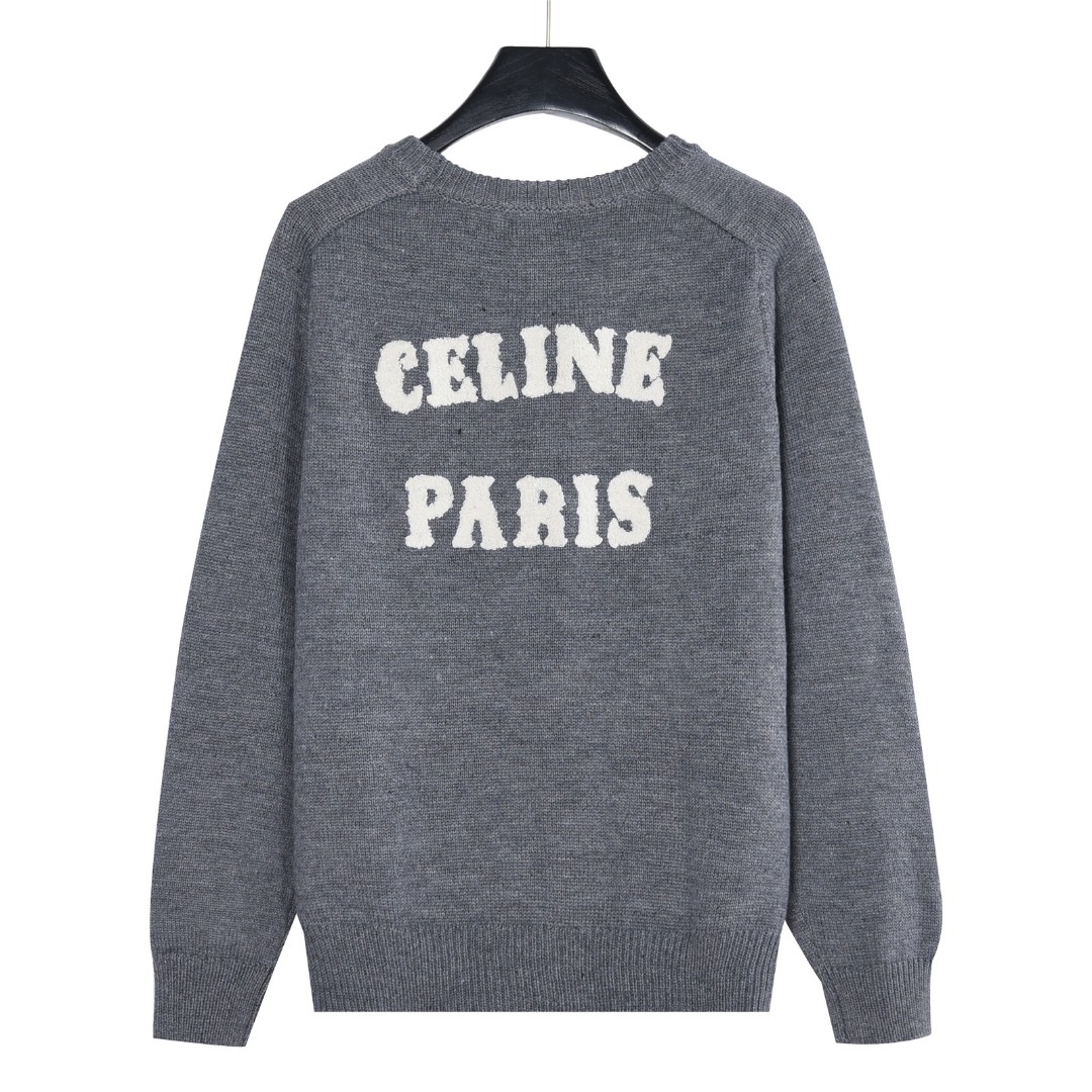 本地自取💰260(支持放店)
CELINE赛琳 凯旋门及后背字母毛巾绣圆领毛衣
原版杭州国专7900购入,近期的一款热门毛衣,
定纺染纱成分,100%羊毛纱线,
所以裸穿也绝对亲肤超级柔软了,
刺绣采用TAJIMA进口机台加工,后背
定制辅料,做工品质还是非常好的,适合秋冬搭配,版型宽松。
颜色:黑色,白色, 灰色
Size:XS-L
