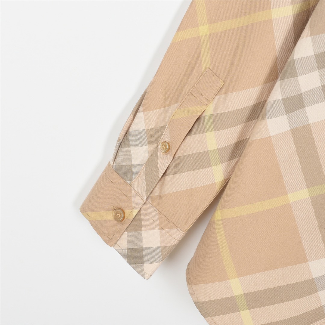 Burberry/巴宝莉 斜纹格棉质长袖衬衫 Burberry/巴宝莉 斜纹格棉质长袖衬衫