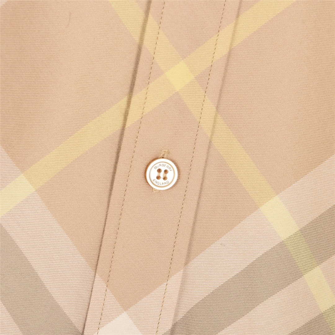 Burberry/巴宝莉 斜纹格棉质长袖衬衫 Burberry/巴宝莉 斜纹格棉质长袖衬衫