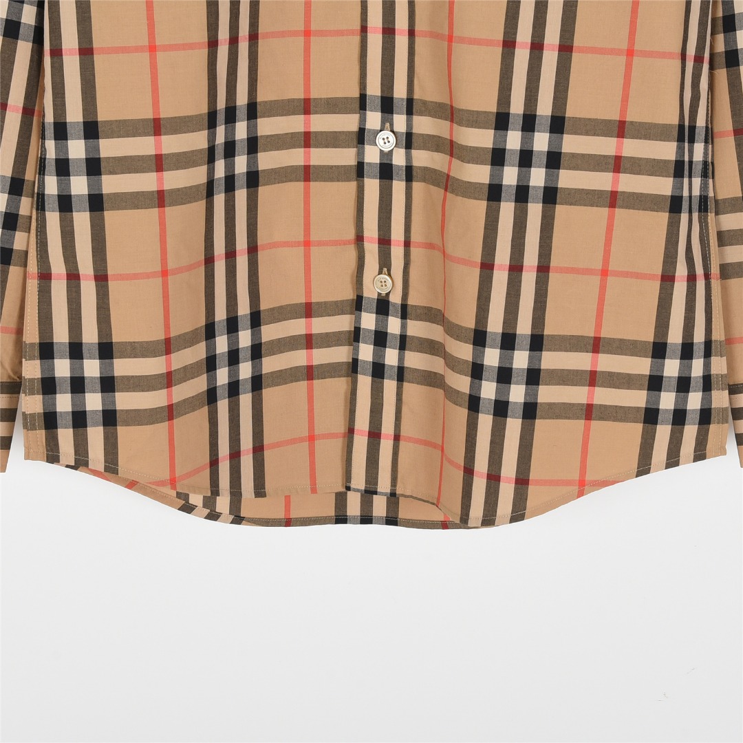 Burberry/巴宝莉 经典大格纹棉质长袖衬衫 卡其大格-莆田鞋,莆田鞋货源,高仿鞋,高仿鞋货源,安福档口,莆田高仿鞋,莆田鞋批发,高仿鞋批发,莆田高仿运动鞋,高仿运动鞋,莆田运动鞋 Burberry/巴宝莉 经典大格纹棉质长袖衬衫 卡其大格