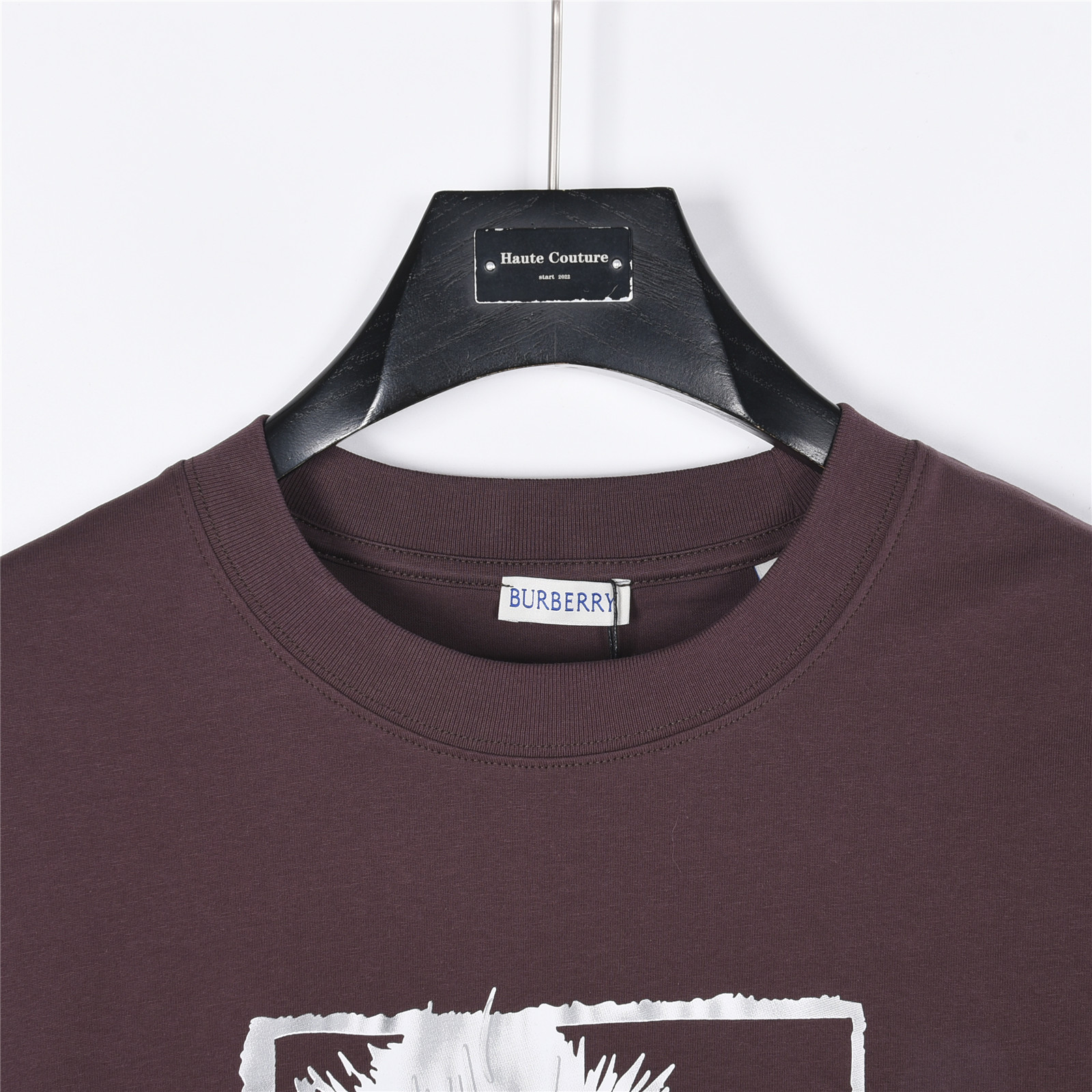 Burberry/巴宝莉 蓟花印花棉质短袖T恤 黑色 白色 棕色-Top High Quatity Cheap Sneakers Fashion Clothing Clothes Bags handbags Shoes of all Brand wholesale With The best Quality And Beautiful Price from China Factory Chinese suppliers wholesaler seller Burberry/巴宝莉 蓟花印花棉质短袖T恤 黑色 白色 棕色