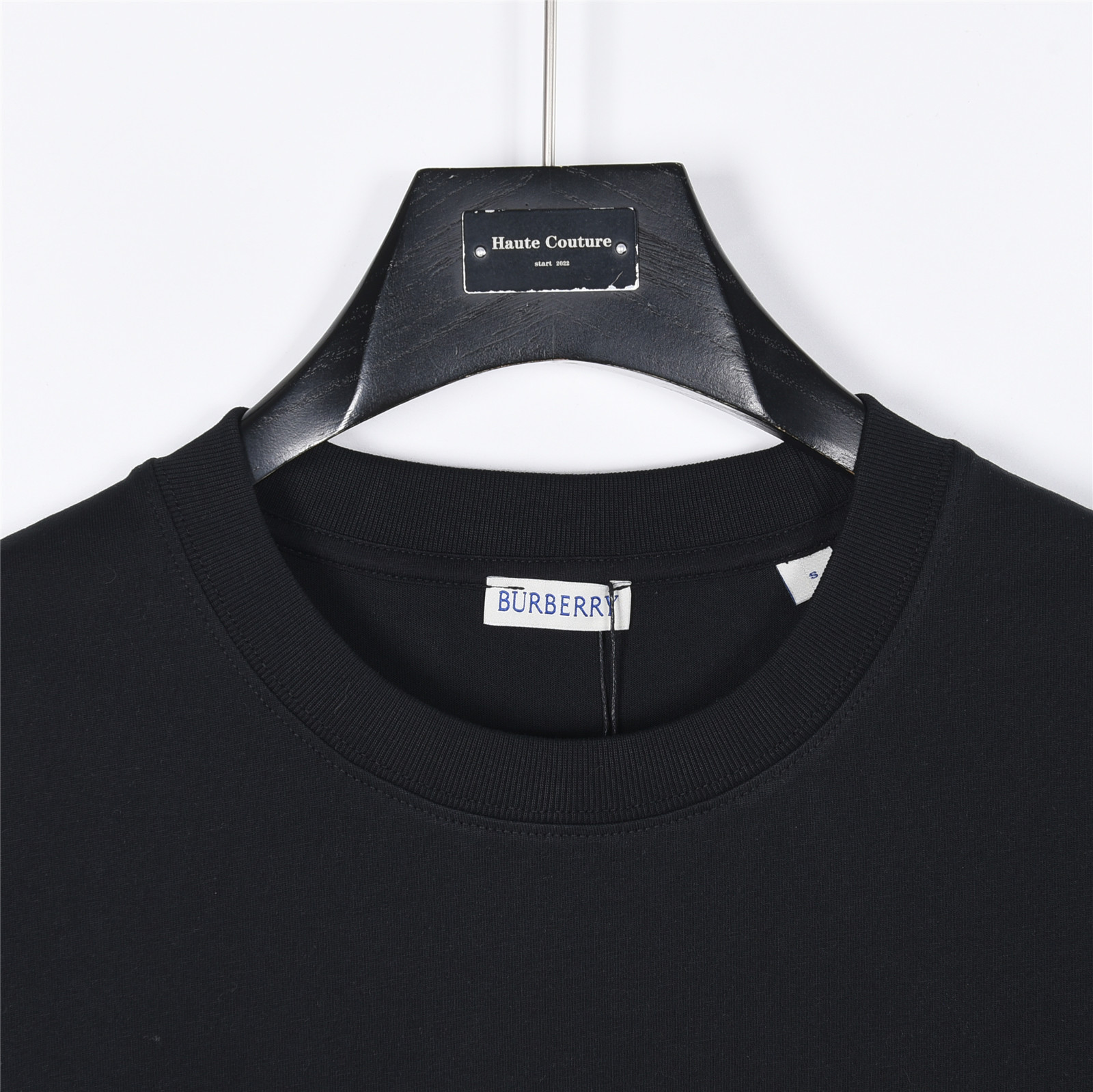 Burberry/巴宝莉 重影重叠战马印花短袖T恤 黑色 白色-Chinese UA Cheap High Quatity Brand Clothes Bags handbags Sneakers wholesale wholesaler seller from China Factory suppliers Fashion Clothing Shoes best Quality Beautiful Price Burberry/巴宝莉 重影重叠战马印花短袖T恤 黑色 白色