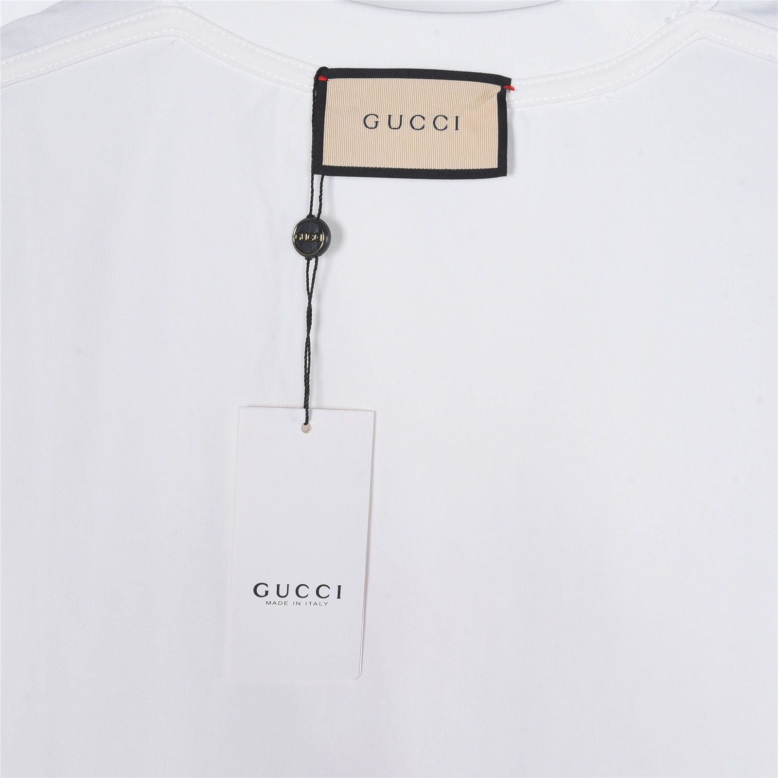 Gucci/古驰 马年限定印花短袖T恤 白色