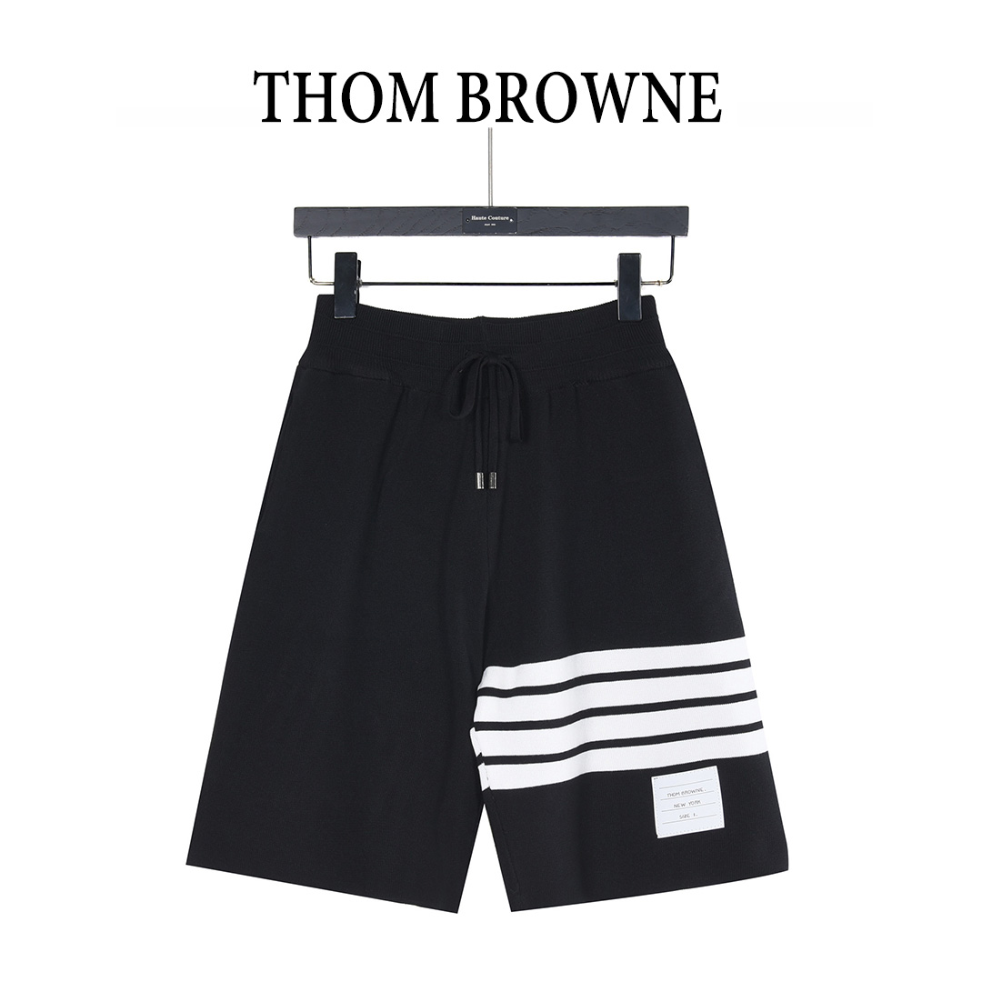 ThomBrowne/汤姆布朗 经典四条杠针织短裤 ThomBrowne/汤姆布朗 经典四条杠针织短裤