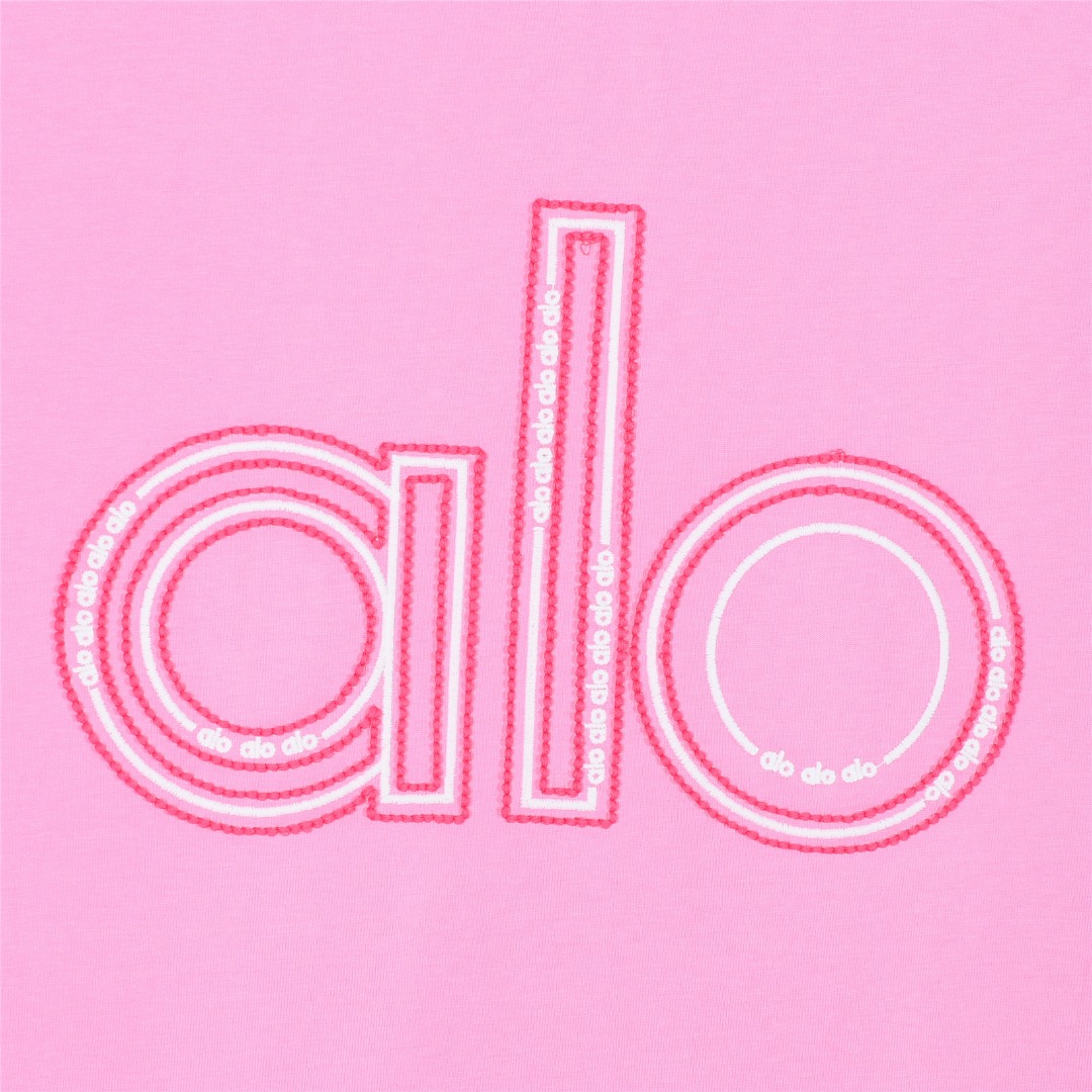 ALO 背后logo刺绣短袖T恤 胸前品牌logo采用刺绣工艺 黑色 白色 蓝色 粉色-莆田鞋,莆田鞋货源,高仿鞋,高仿鞋货源,安福档口,莆田高仿鞋,莆田鞋批发,高仿鞋批发,莆田高仿运动鞋,高仿运动鞋,莆田运动鞋 ALO 背后logo刺绣短袖T恤 胸前品牌logo采用刺绣工艺 黑色 白色 蓝色 粉色