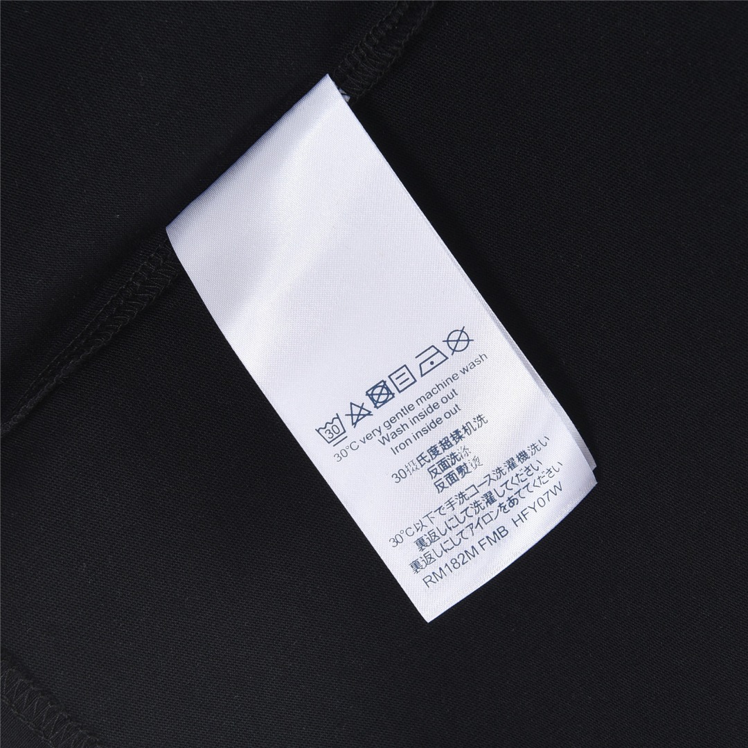 Louis Vuitton/路易威登 后背四叶草签名logo发泡印花短袖T恤 黑色 白色-Top High Quatity Cheap Sneakers Fashion Clothing Clothes Bags handbags Shoes of all Brand wholesale With The best Quality And Beautiful Price from China Factory Chinese suppliers wholesaler seller Louis Vuitton/路易威登 后背四叶草签名logo发泡印花短袖T恤 黑色 白色