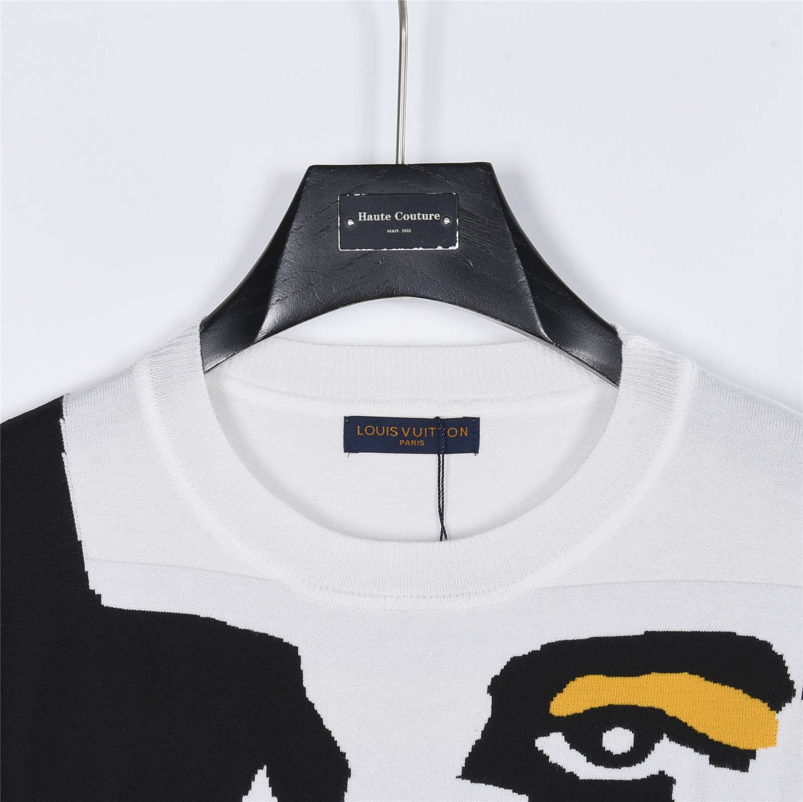 Louis Vuitton/路易威登 人像提花羊毛针织短袖T恤-Top High Quatity Cheap Sneakers Fashion Clothing Clothes Bags handbags Shoes of all Brand wholesale With The best Quality And Beautiful Price from China Factory Chinese suppliers wholesaler seller Louis Vuitton/路易威登 人像提花羊毛针织短袖T恤