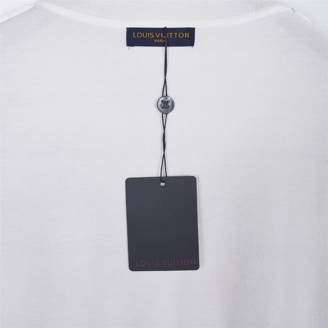 Louis Vuitton/路易威登 人像提花羊毛针织短袖T恤-Top High Quatity Cheap Sneakers Fashion Clothing Clothes Bags handbags Shoes of all Brand wholesale With The best Quality And Beautiful Price from China Factory Chinese suppliers wholesaler seller Louis Vuitton/路易威登 人像提花羊毛针织短袖T恤