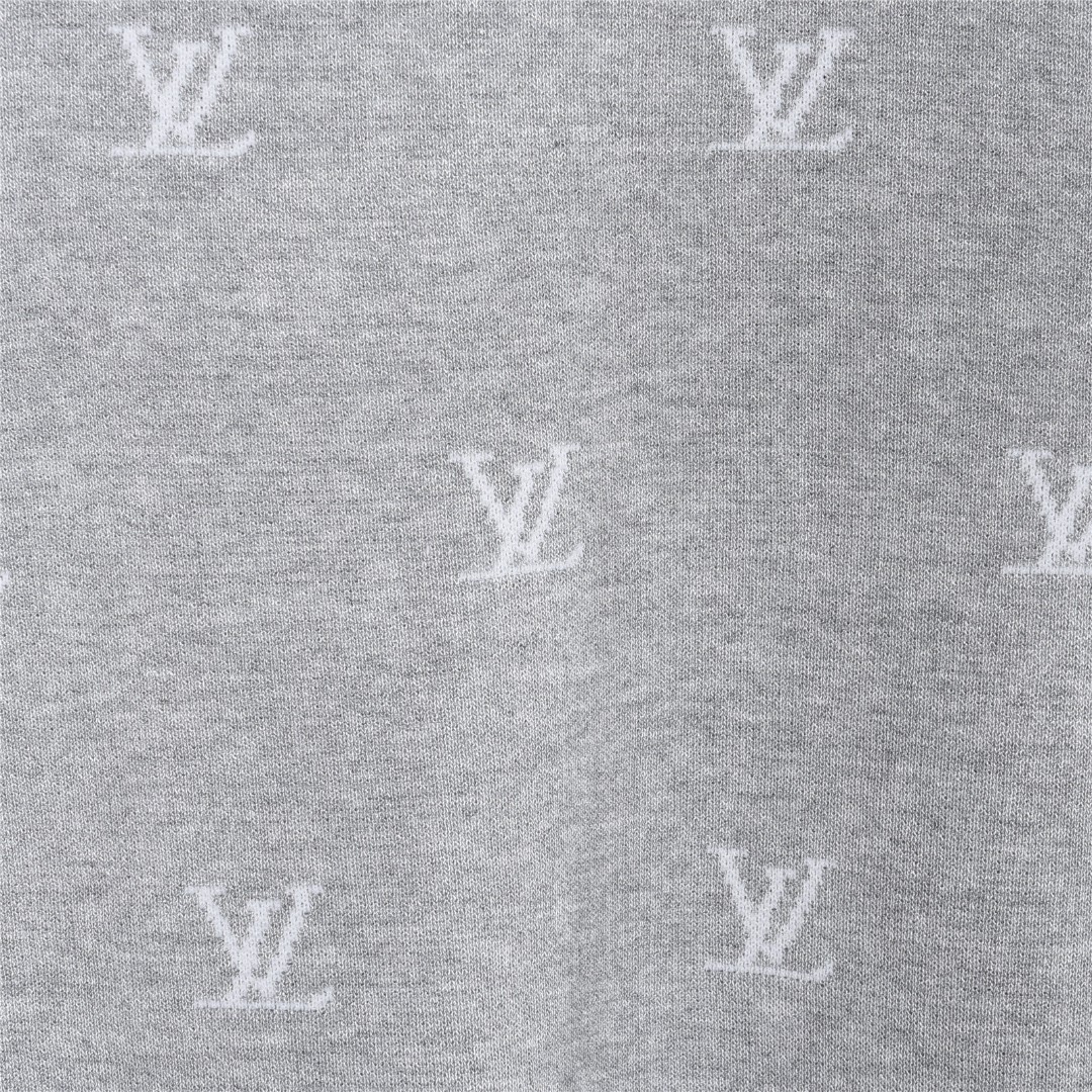 Louis Vuitton/路易威登 满印老花logo提花针织短袖T恤