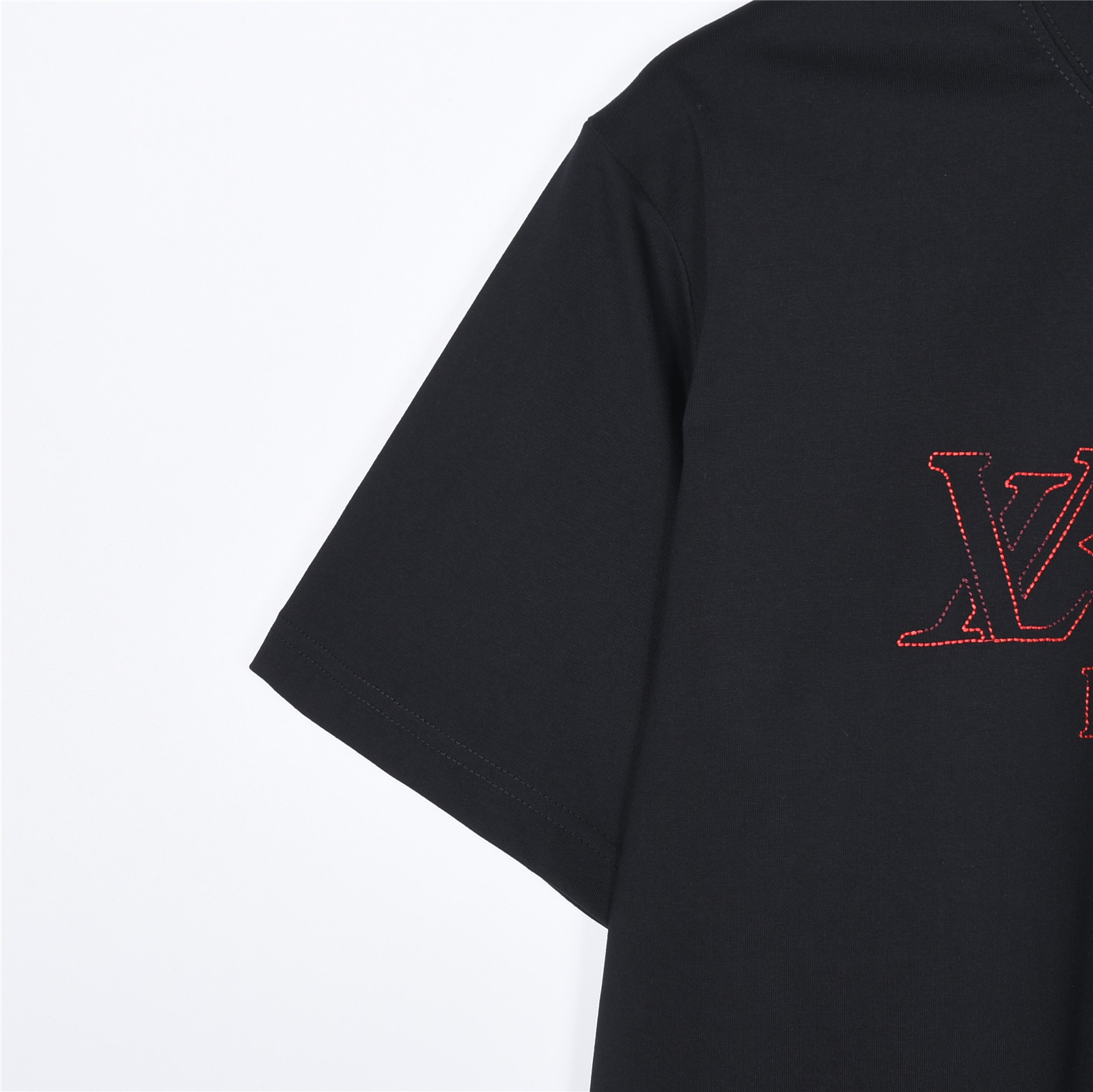 Louis Vuitton路易威登 炫彩logo刺绣圆领短袖T恤-Top High Quatity Cheap Sneakers Fashion Clothing Clothes Bags handbags Shoes of all Brand wholesale With The best Quality And Beautiful Price from China Factory Chinese suppliers wholesaler seller Louis Vuitton路易威登 炫彩logo刺绣圆领短袖T恤