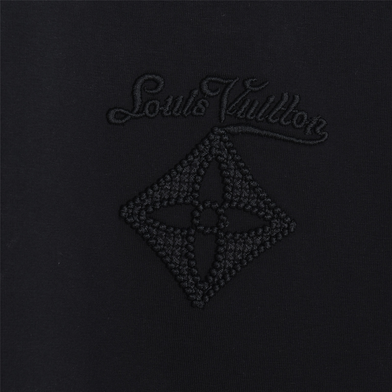 Louis Vuitton路易威登 后背暗纹太阳花刺绣短袖T恤 黑色 白色-Top High Quatity Cheap Sneakers Fashion Clothing Clothes Bags handbags Shoes of all Brand wholesale With The best Quality And Beautiful Price from China Factory Chinese suppliers wholesaler seller Louis Vuitton路易威登 后背暗纹太阳花刺绣短袖T恤 黑色 白色
