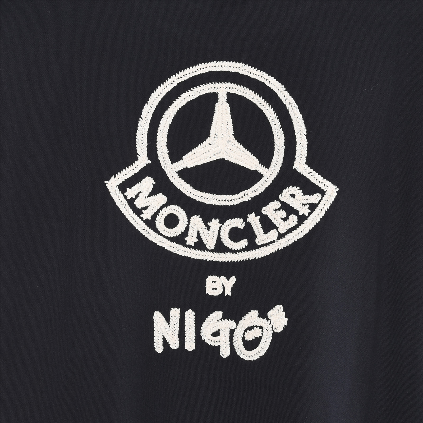 MONCLER/蒙口 NIGO联名刺绣圆领短袖T恤 MONCLER/蒙口 NIGO联名刺绣圆领短袖T恤