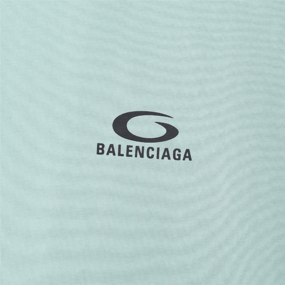 Balenciaga/巴黎世家 圆环字母印花破洞短袖T恤-莆田鞋,莆田鞋货源,高仿鞋,高仿鞋货源,安福档口,莆田高仿鞋,莆田鞋批发,高仿鞋批发,莆田高仿运动鞋,高仿运动鞋,莆田运动鞋 Balenciaga/巴黎世家 圆环字母印花破洞短袖T恤