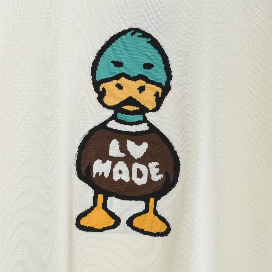 Louis Vuitton路易威登 X Nigo 联名鸭子提花针织短袖T恤-Top High Quatity Cheap Sneakers Fashion Clothing Clothes Bags handbags Shoes of all Brand wholesale With The best Quality And Beautiful Price from China Factory Chinese suppliers wholesaler seller Louis Vuitton路易威登 X Nigo 联名鸭子提花针织短袖T恤