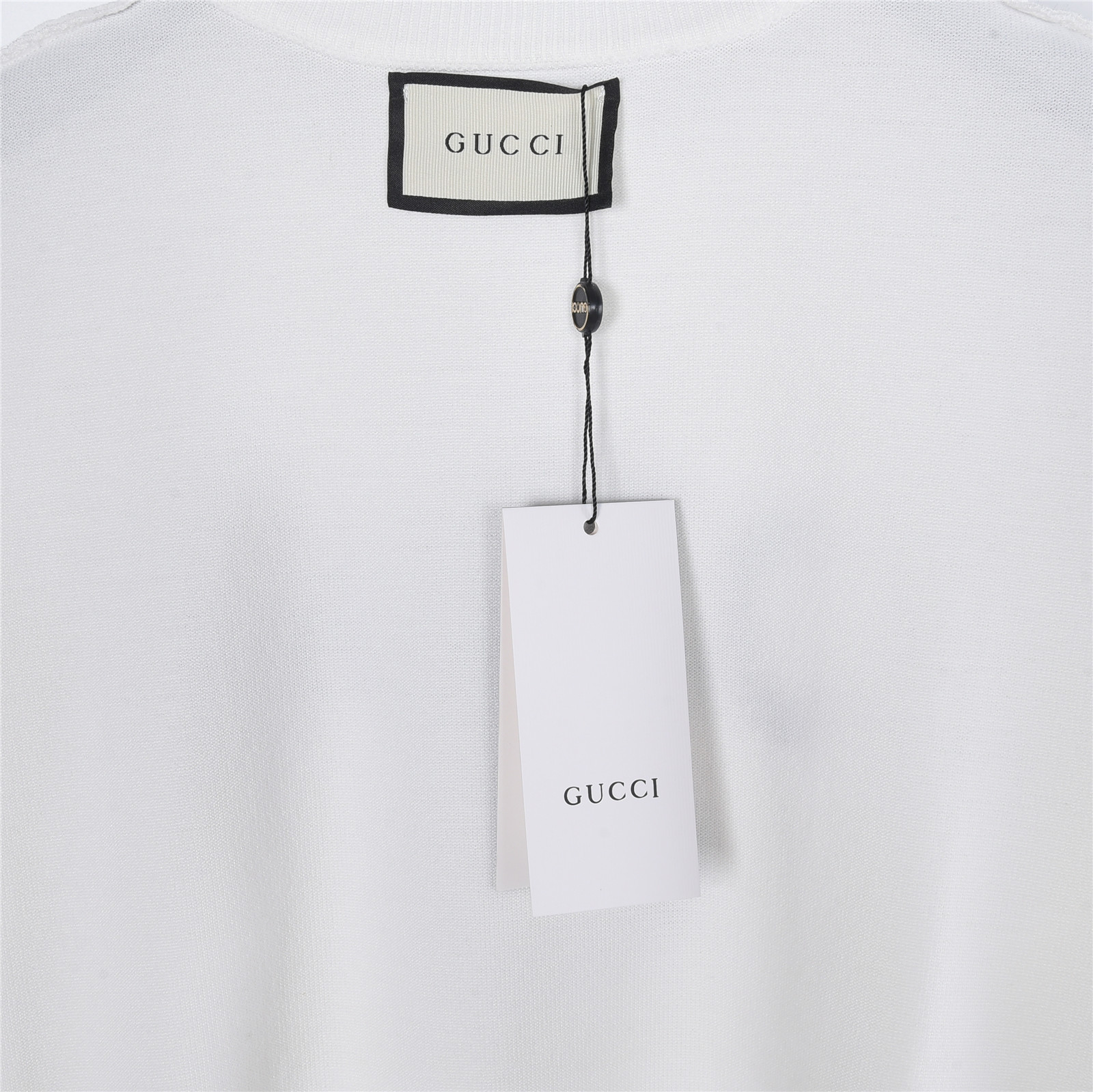 Gucci/古驰 涂鸦笑脸标识字母提花针织短袖T恤-Chinese UA Cheap High Quatity Brand Clothes Bags handbags Sneakers wholesale wholesaler seller from China Factory suppliers Fashion Clothing Shoes best Quality Beautiful Price Gucci/古驰 涂鸦笑脸标识字母提花针织短袖T恤