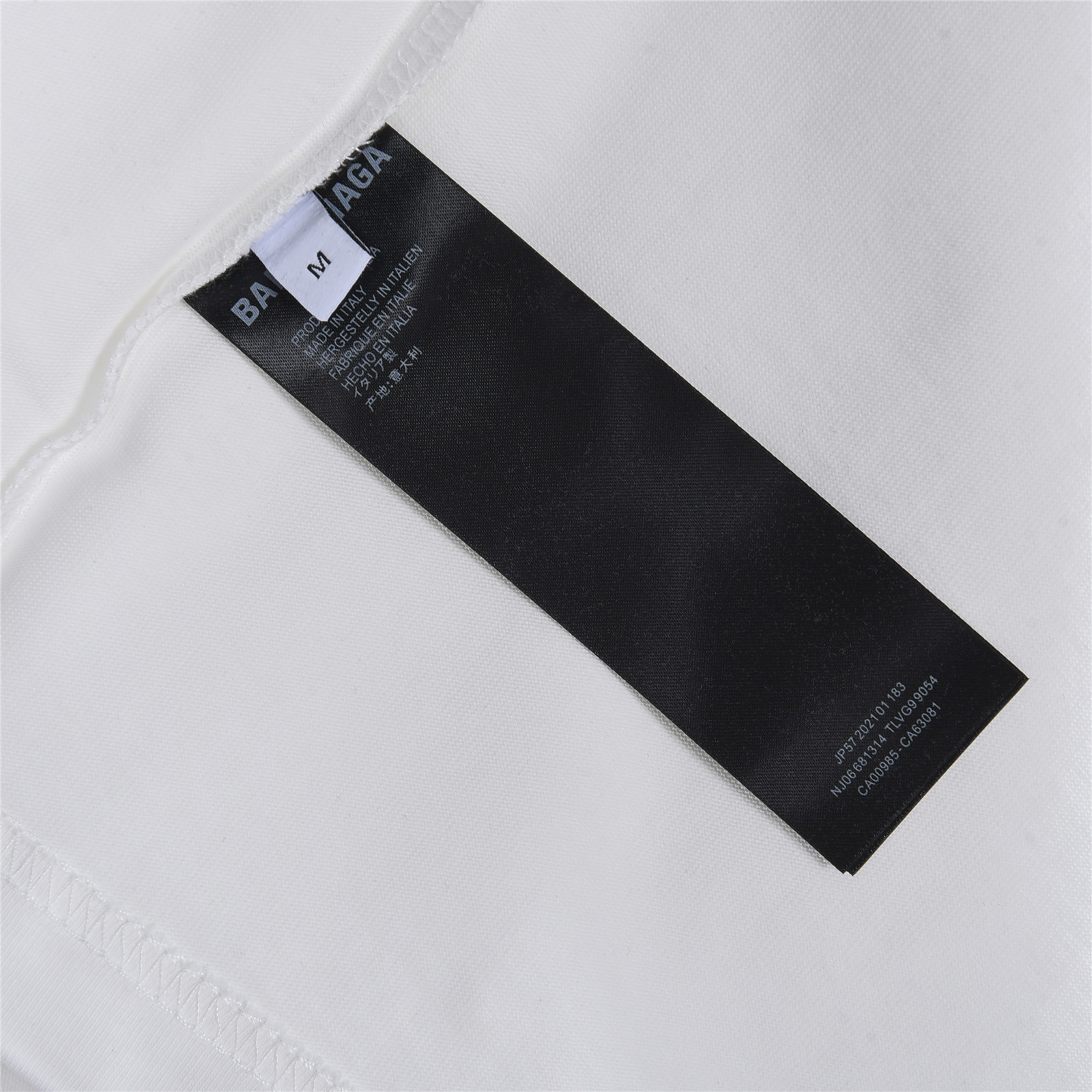 Balenciaga/巴黎世家 环保限定印花短袖T恤 白色 Balenciaga/巴黎世家 环保限定印花短袖T恤 白色